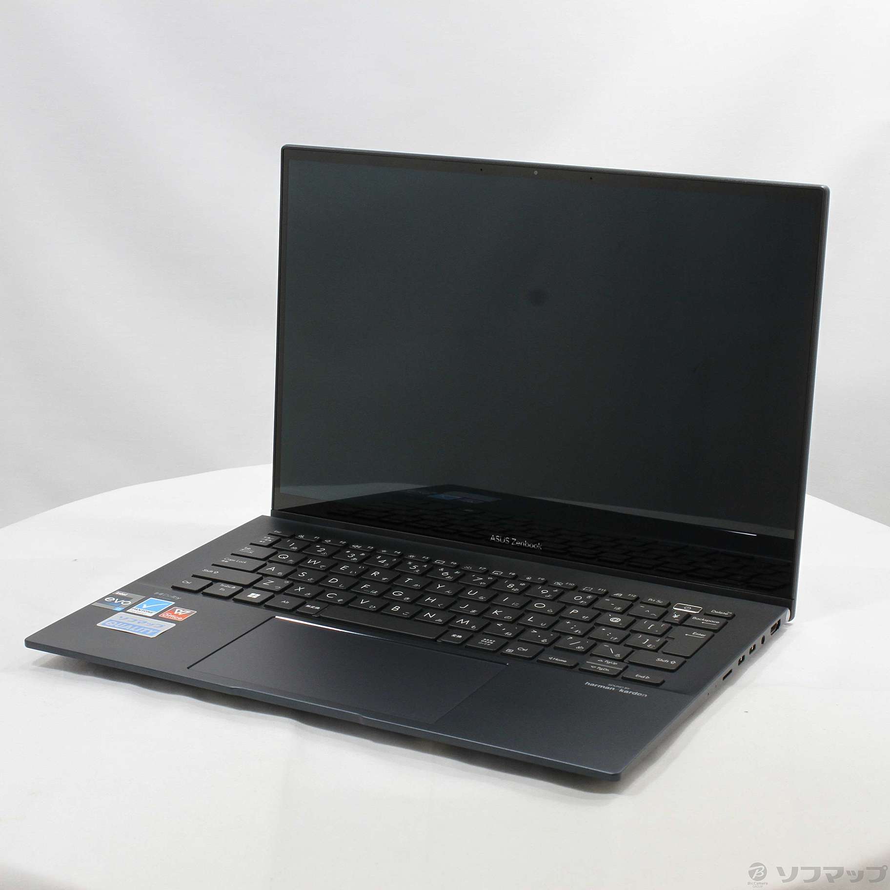 中古】Zenbook 14 OLED UX3402ZA UX3402ZA-KN278W ポンダーブルー 