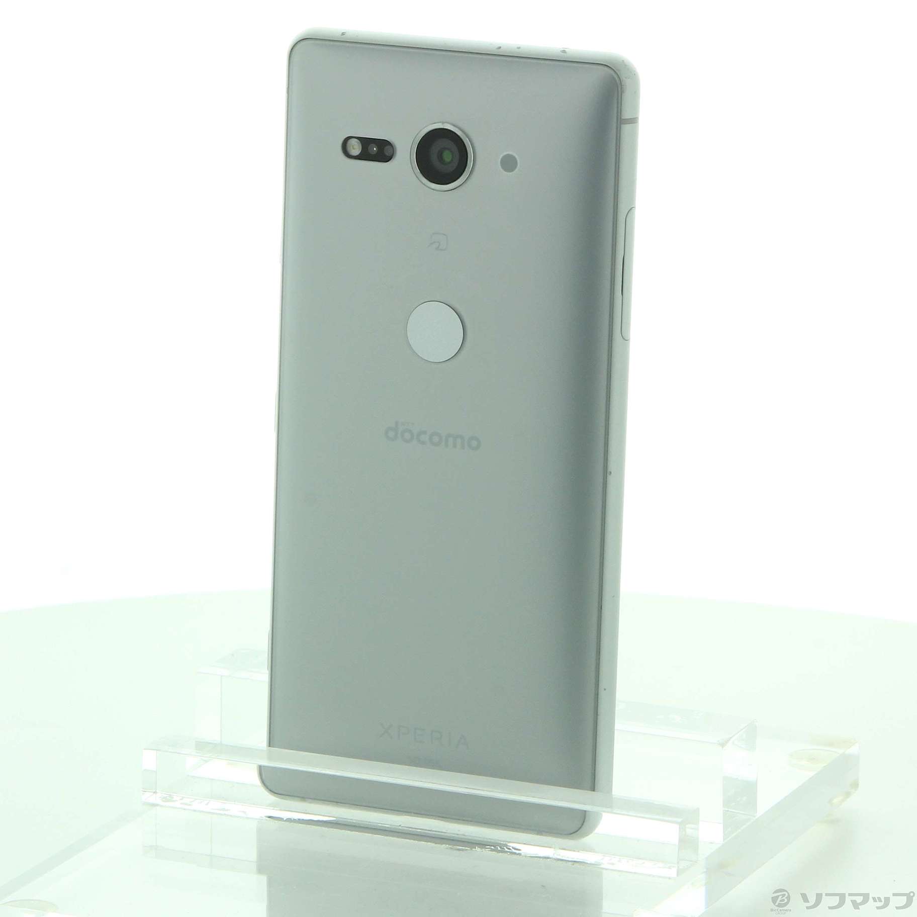 中古】Xperia XZ2 Compact 64GB ホワイトシルバー SO-05K docomo