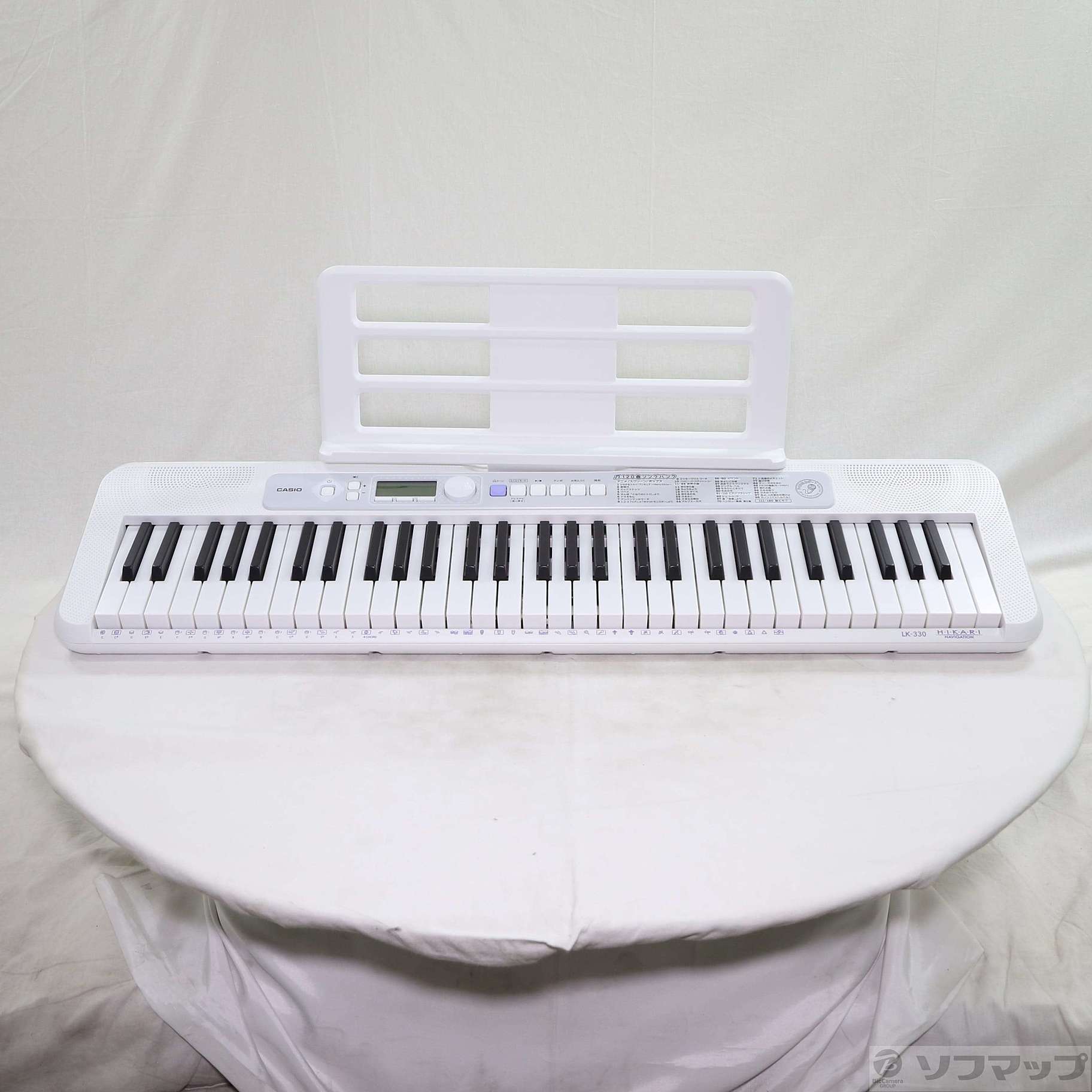 中古】〔展示品〕 Casiotone 光ナビゲーションキーボード LK-330