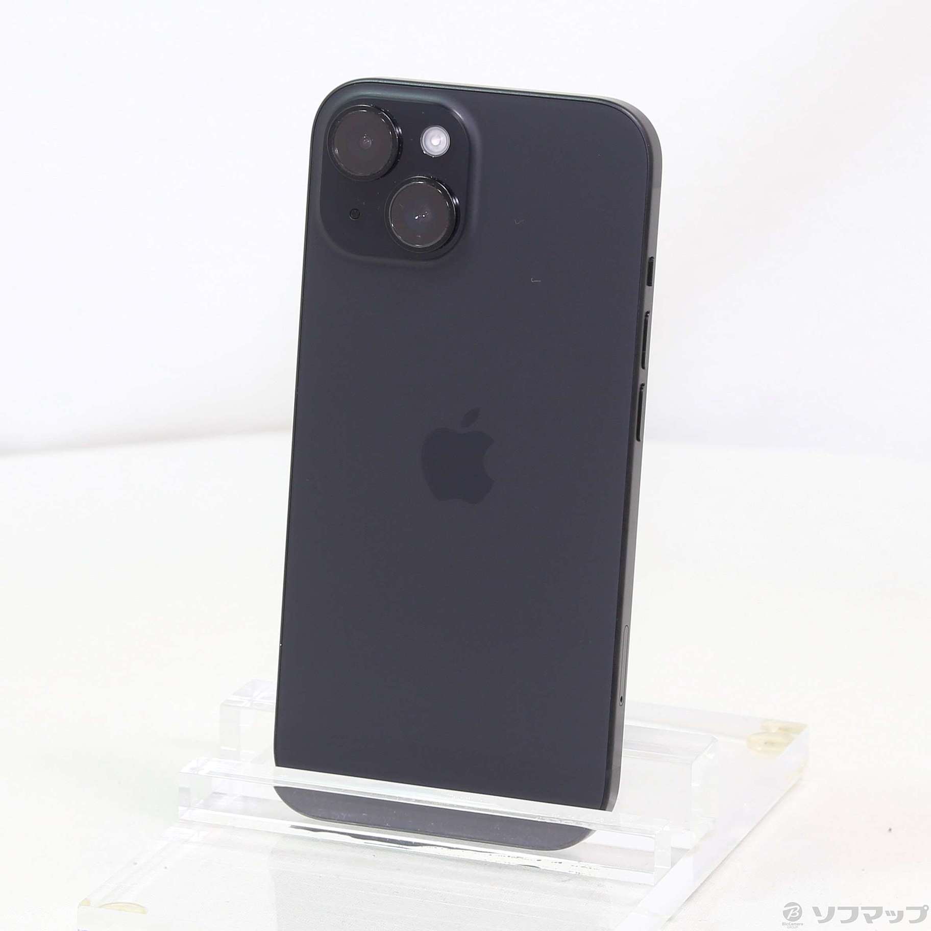 中古】iPhone15 128GB ブラック MTMH3J／A SIMフリー [2133057274648