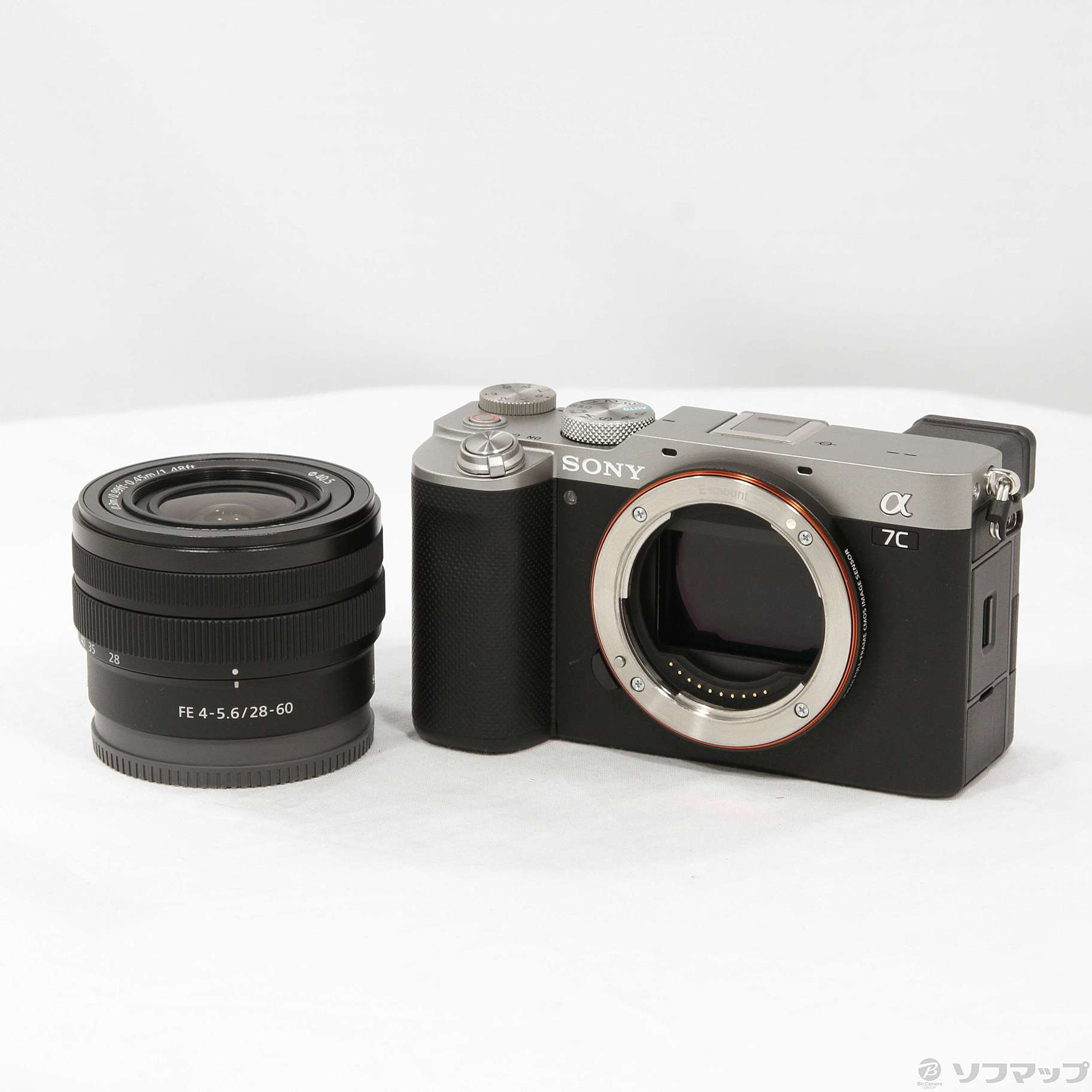 中古】α7C ズームレンズキット シルバー ILCE-7CL S [2133057292321 