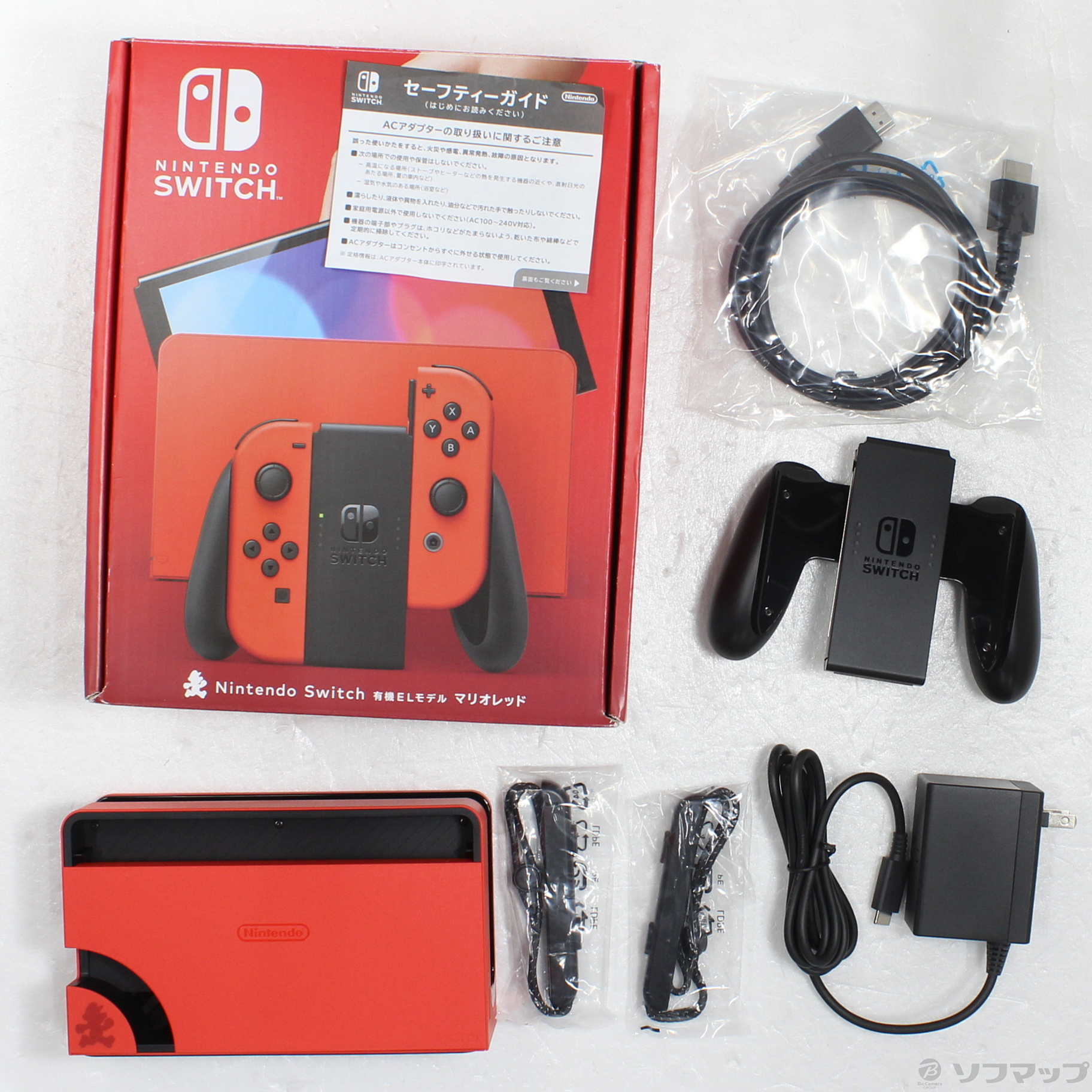 中古】Nintendo Nintendo Switch 有機ELモデル マリオレッド