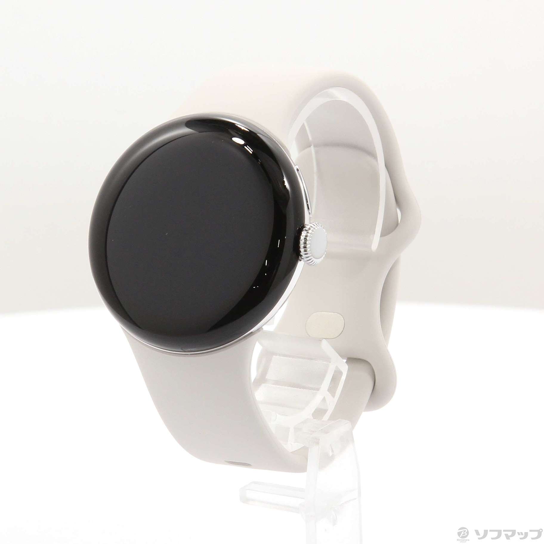 中古】Google Pixel Watch 2 GA05031-GB Polished Silver アルミケース 