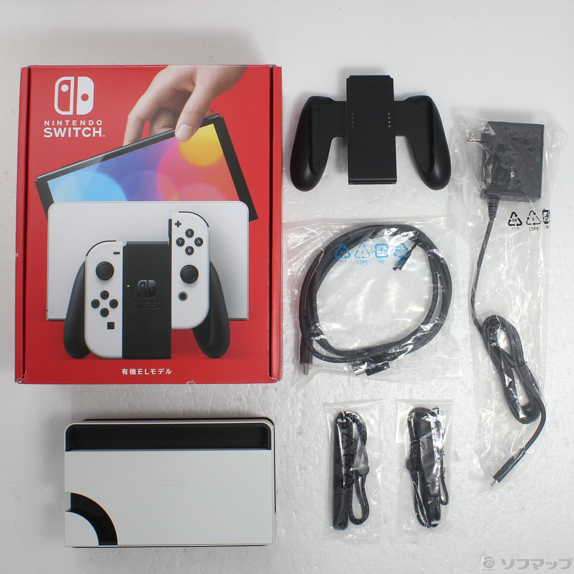 中古品〕 Nintendo Switch 有機ELモデル Joy-Con(L)／(R) ホワイト｜の通販はソフマップ[sofmap]