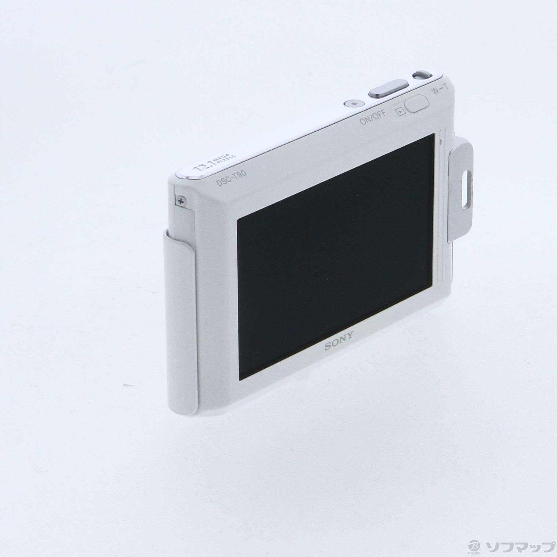 中古】CYBERSHOT DSC-T90 ホワイト [2133057322592] - 法人専用リコレ 