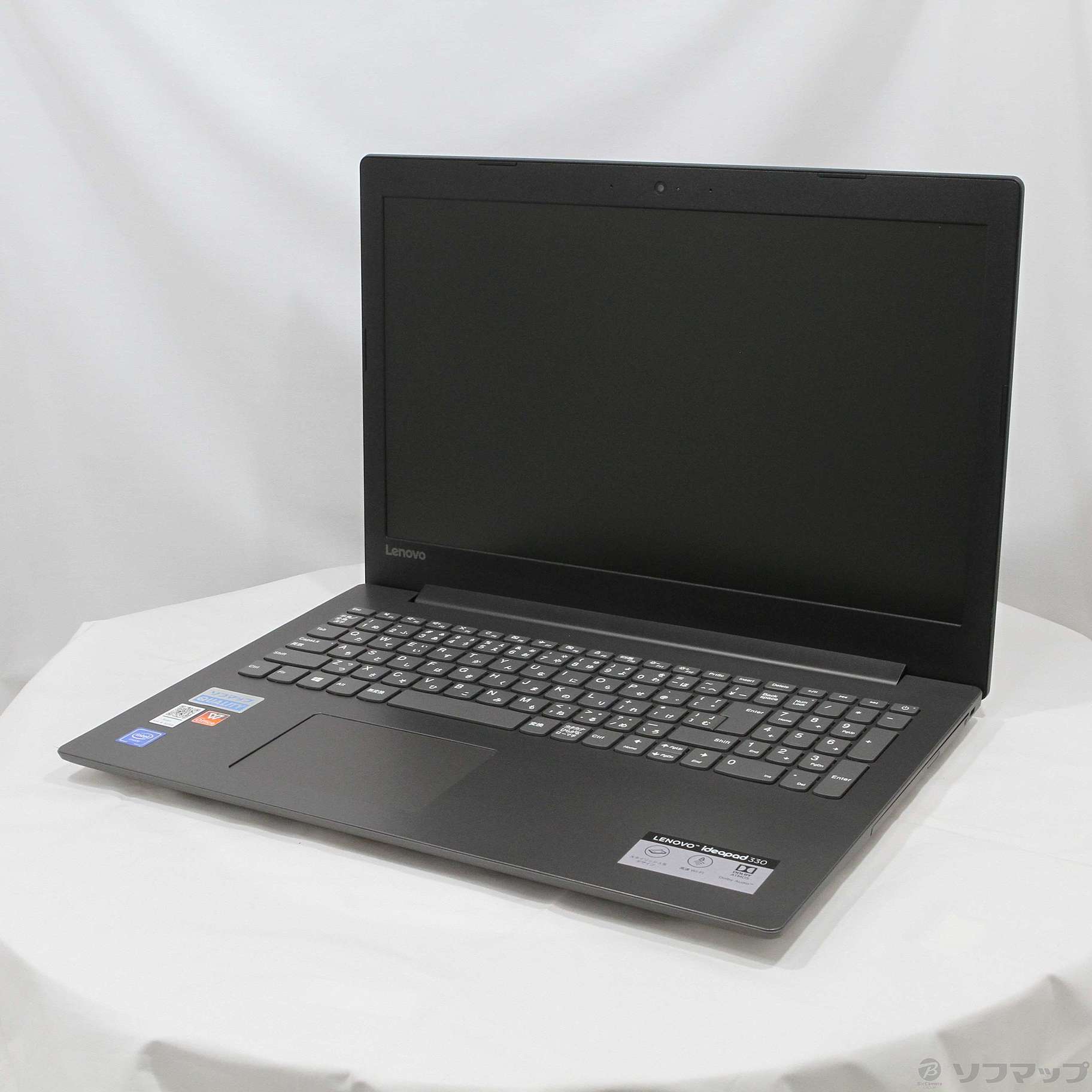 中古】ideapad 330 81D100J1JP オニキスブラック ［Celeron N4000 (1.1 