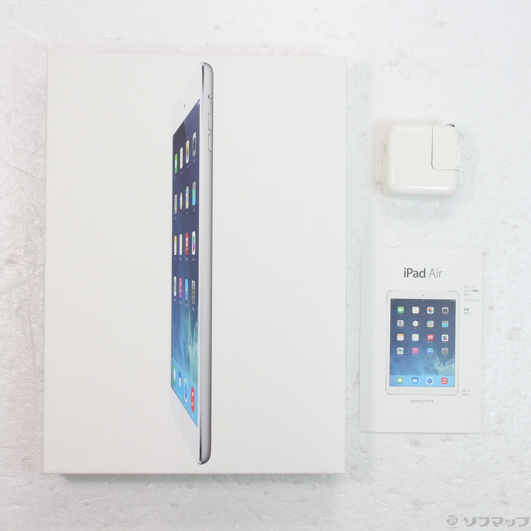 中古】iPad Air 128GB シルバー ME906J／A Wi-Fi ［9.7インチ液晶／Apple A7］ [2133057328822] -  リコレ！|ビックカメラグループ ソフマップの中古通販サイト