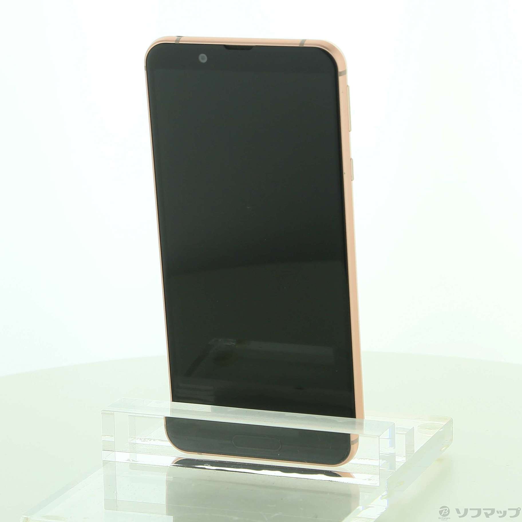 中古】AQUOS sense3 64GB ライトカッパー SHV45 auロック解除SIM