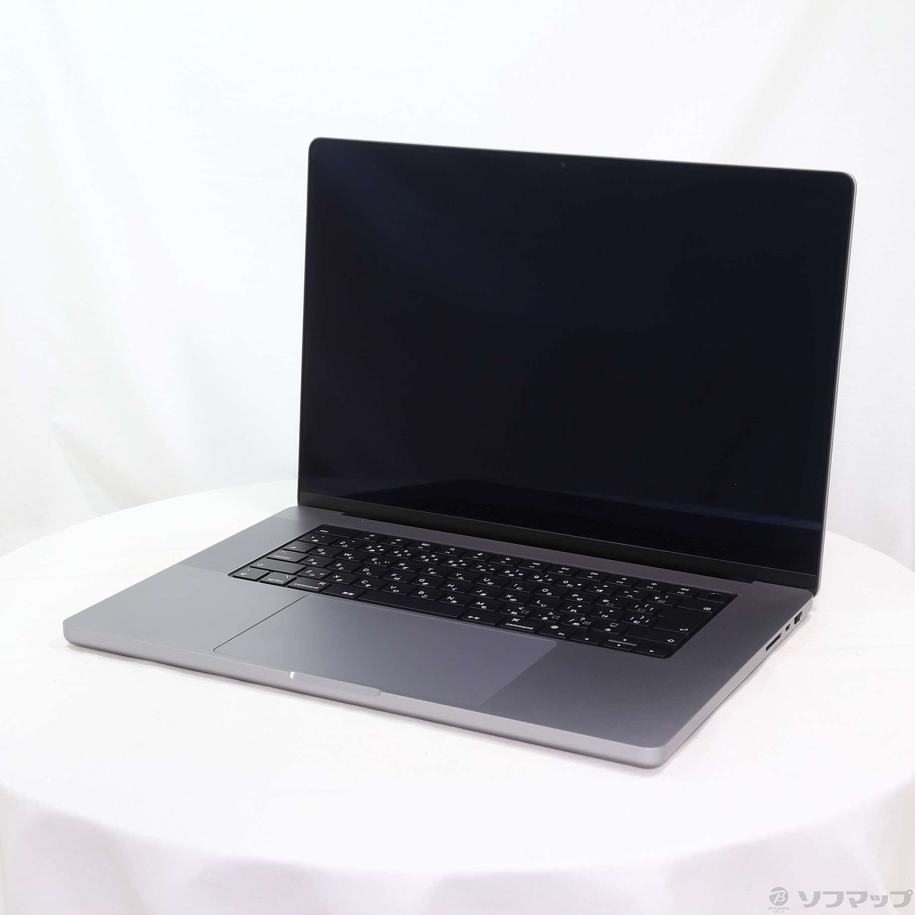 中古】〔展示品〕 MacBook Pro 16.2-inch Late 2021 MK183J／A Apple M1 Pro  10コアCPU_16コアGPU 16GB SSD512GB スペースグレイ 〔12.6 Monterey〕 [2133057329478] -  リコレ！|ビックカメラグループ ソフマップの中古通販サイト