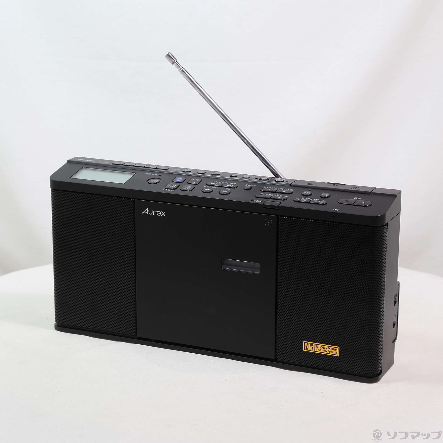 東芝 TOSHIBA CDラジオ 痛ましい ブラック TY-ANX2(K)