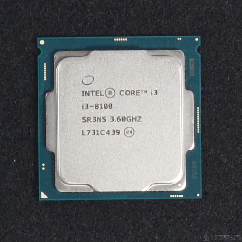 中古品〕 Core i3 8100 〔3.6GHz／LGA 1151〕｜の通販はソフマップ[sofmap]