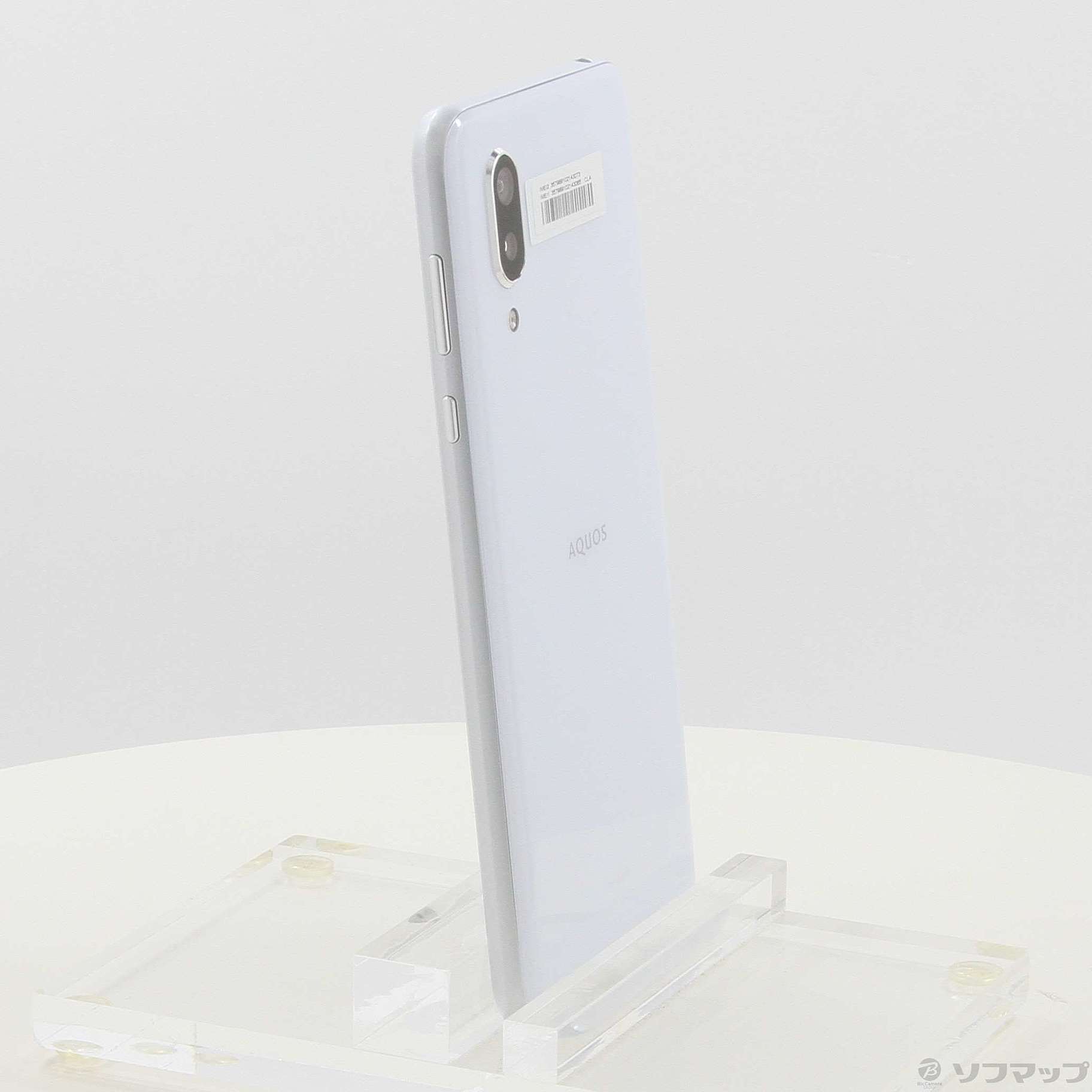 中古】〔展示品〕 AQUOS sense3 plus 128GB ホワイト SH-M11 SIMフリー