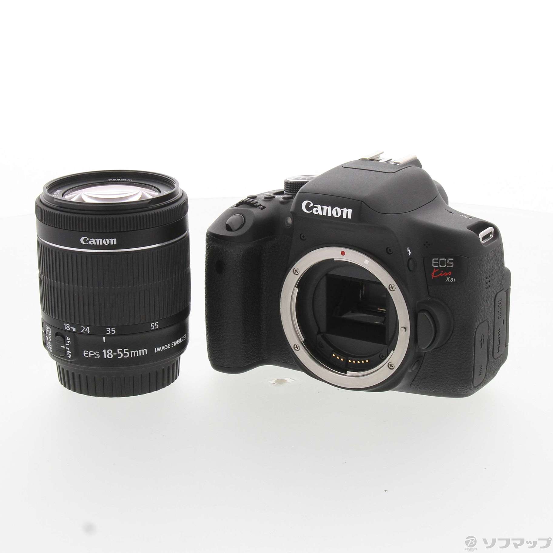 中古】EOS Kiss X8i EF-S18-55 IS STM レンズキット [2133057356573] - リコレ！|ビックカメラグループ  ソフマップの中古通販サイト