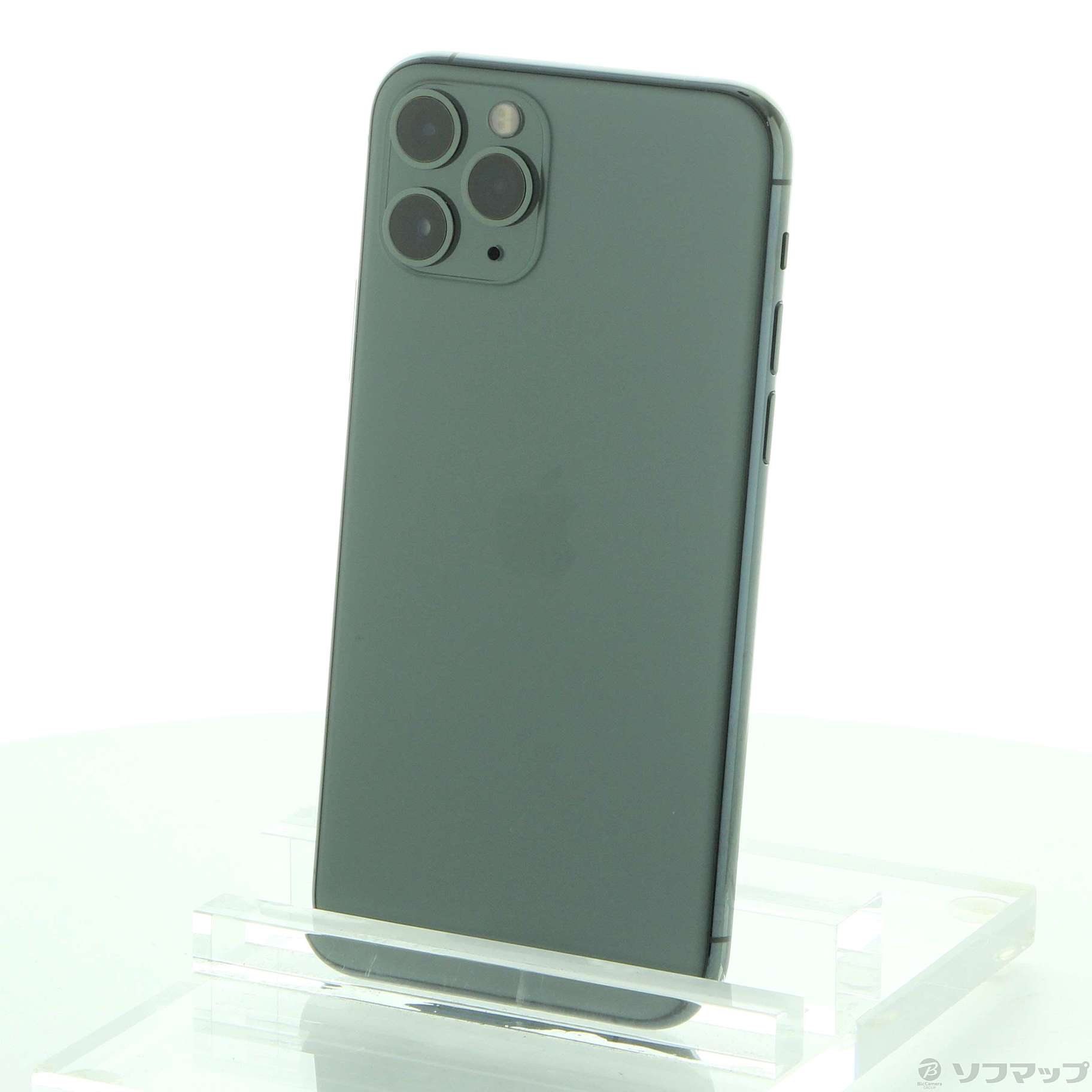 中古】iPhone11 Pro 256GB ミッドナイトグリーン MWCC2J／A SIMフリー 