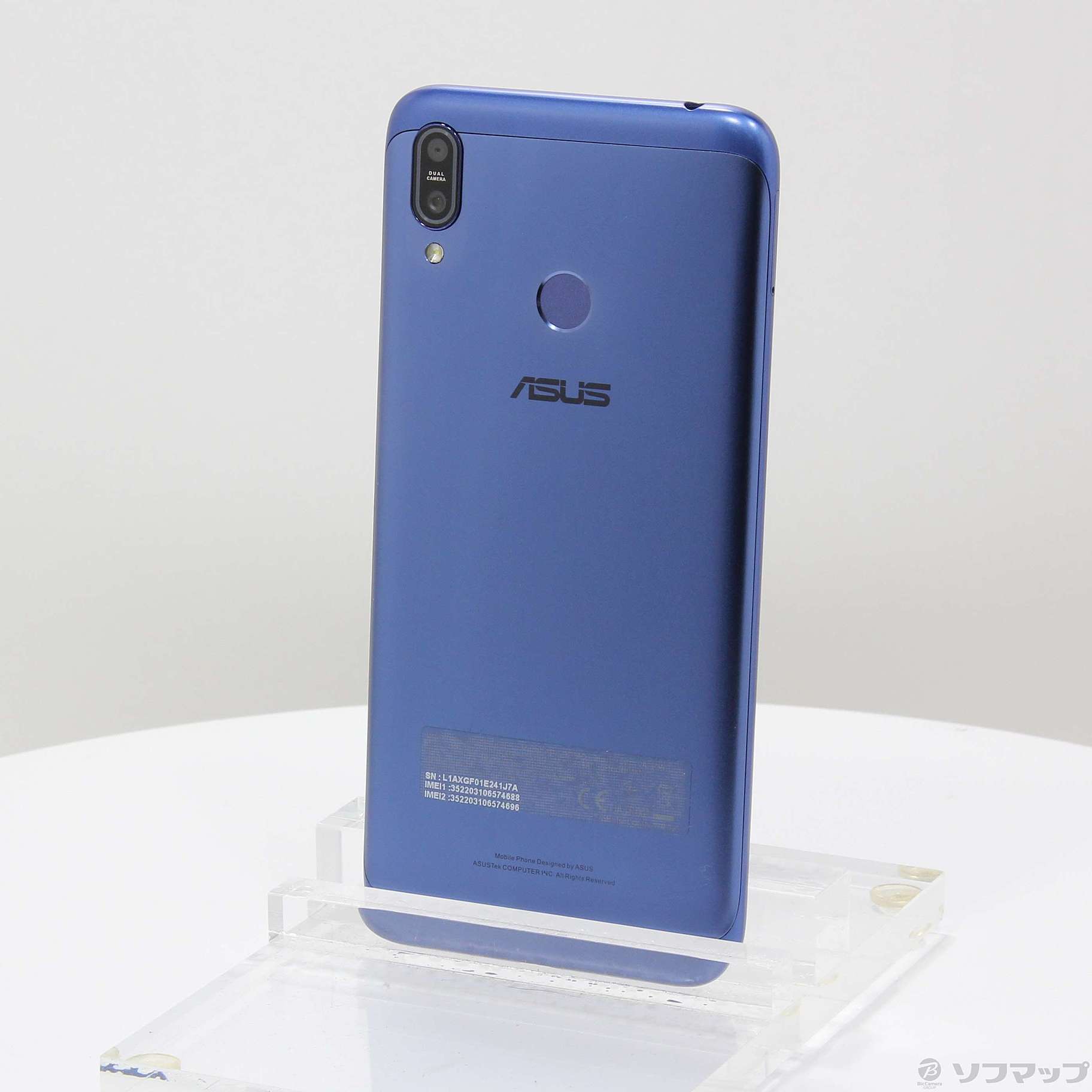 中古】ZenFone Max M2 64GB スペースブルー ZB633KL-BL64S4 SIMフリー [2133057361898] -  リコレ！|ビックカメラグループ ソフマップの中古通販サイト