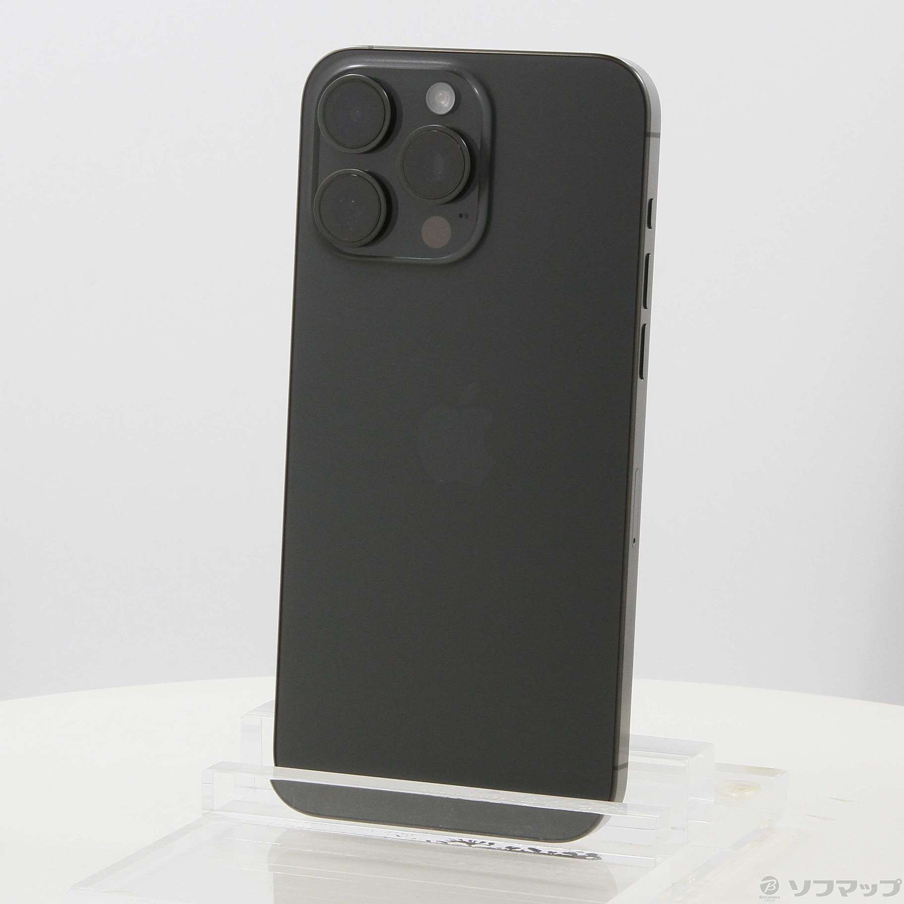 中古】iPhone15 Pro Max 256GB ブラックチタニウム MU6P3J／A SIMフリー [2133057364059] -  リコレ！|ビックカメラグループ ソフマップの中古通販サイト