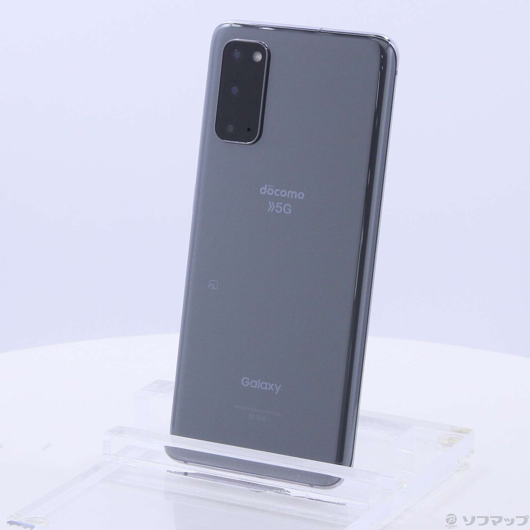 中古品〕 Galaxy S20 5G 128GB コスミックグレー SC-51A docomoロック解除SIMフリー｜の通販はソフマップ[sofmap]