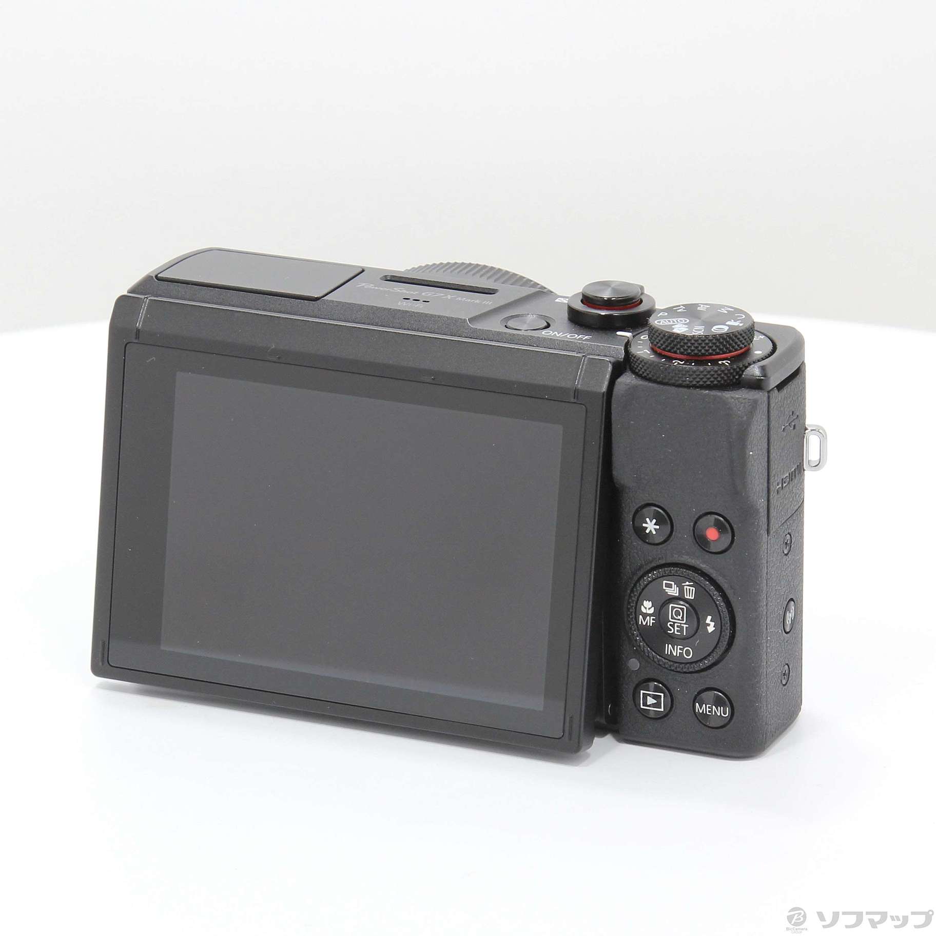中古】PowerShot G7 X mark III PSG7X-MK3 ブラック [2133057376809