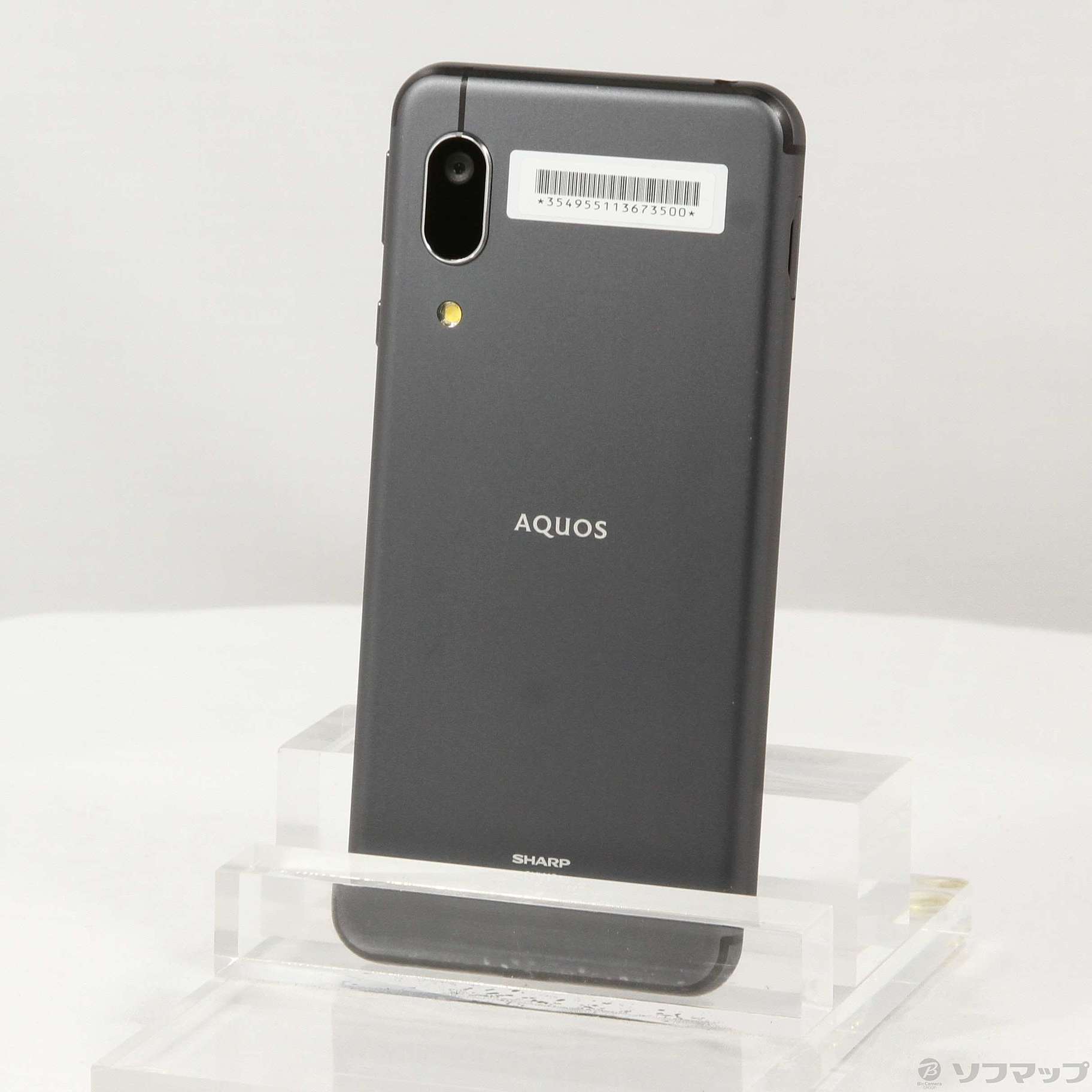 中古】AQUOS sense3 basic 32GB ブラック SHV48 auロック解除SIMフリー  