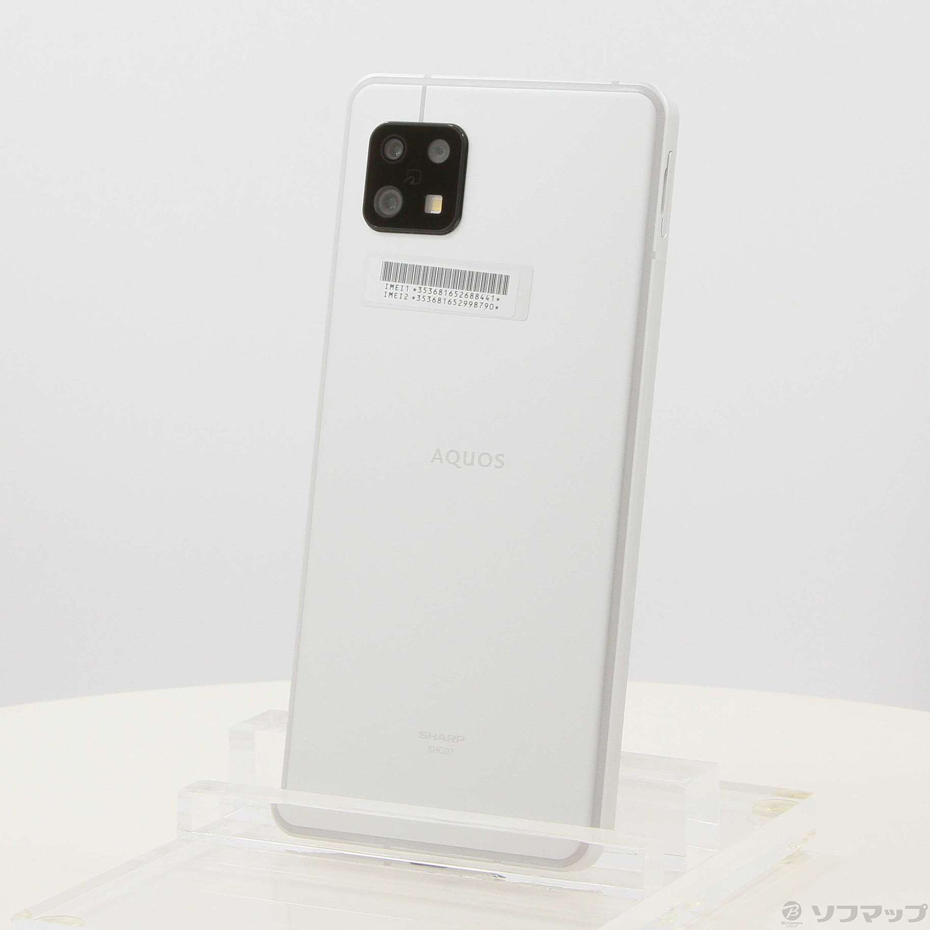 中古】AQUOS sense6s 64GB シルバー SHG07 au SIMフリー [2133057377677] -  リコレ！|ビックカメラグループ ソフマップの中古通販サイト