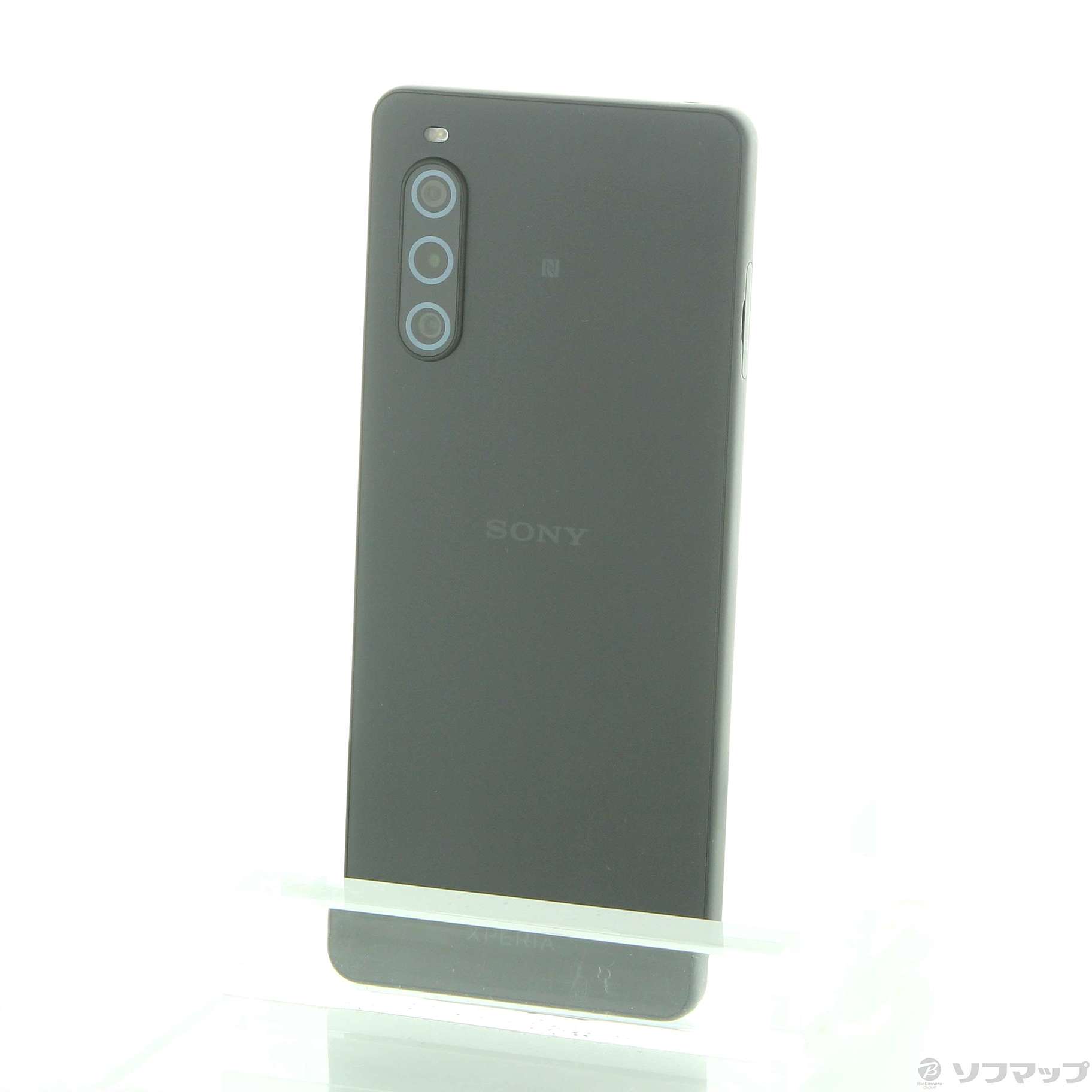 中古】Xperia 10 V 128GB ブラック SOSAY2 Softbank SIMフリー 