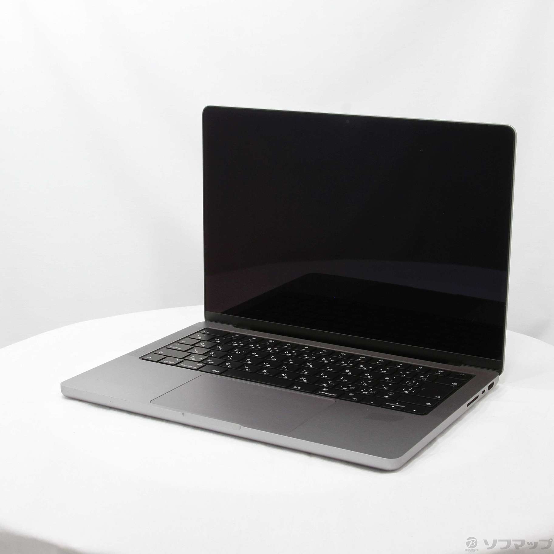 中古】MacBook Pro 14.2-inch Late-2021 MKGP3J／A Apple M1 Pro 8コアCPU_14コアGPU  16GB SSD512GB スペースグレイ 〔12.6 Monterey〕 [2133057384774] - リコレ！|ビックカメラグループ  ソフマップの中古通販サイト