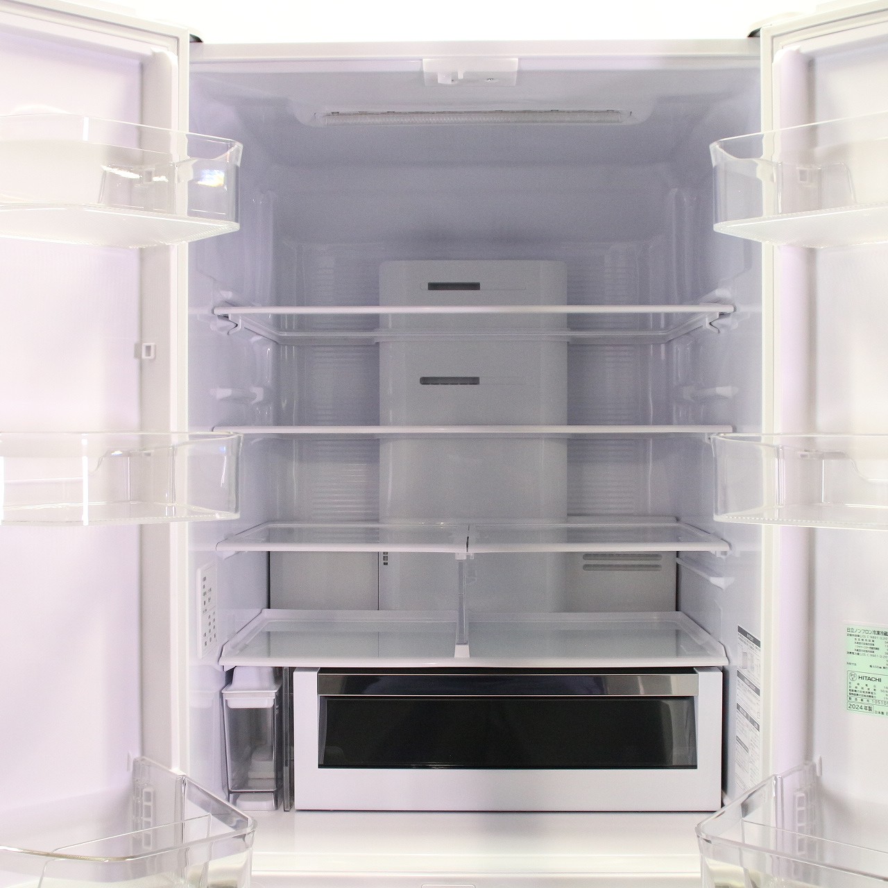 中古】〔展示品〕 冷蔵庫 HWタイプ ピュアホワイト R-HW54V-W ［幅65cm