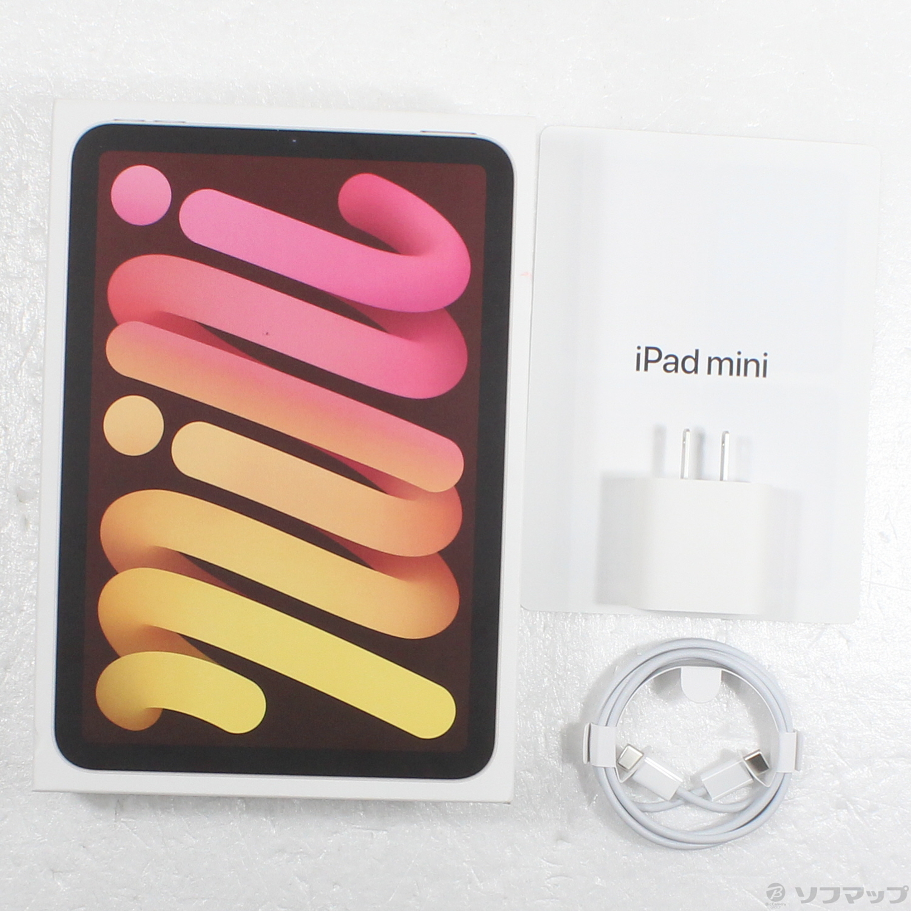 中古】iPad mini 第6世代 256GB ピンク MLWR3J／A Wi-Fi 
