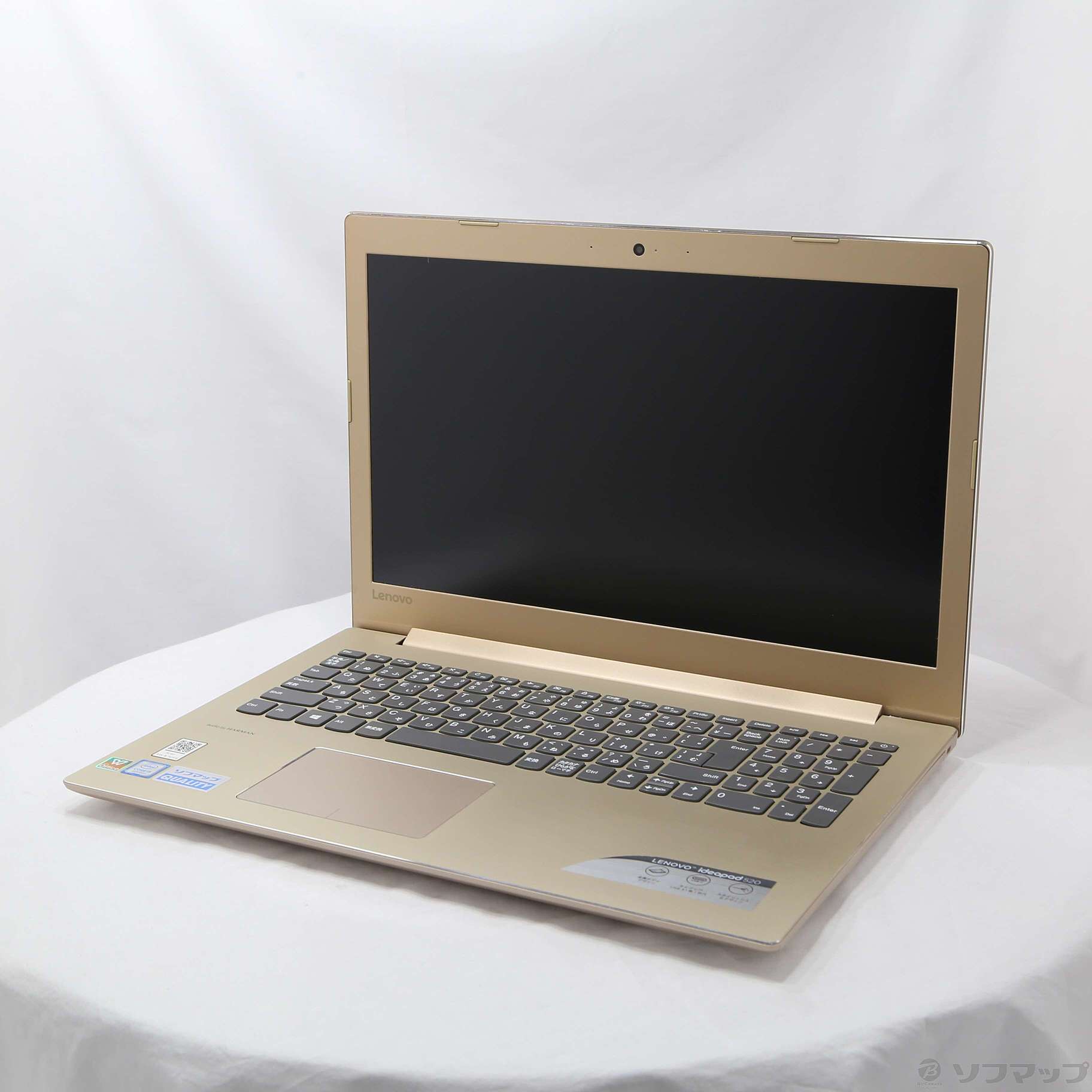 〔中古品〕 ideapad 520 81BF000KJP ［Core-i5-8250U (1.6GHz)／8GB／SSD256GB／15.6インチワイド］