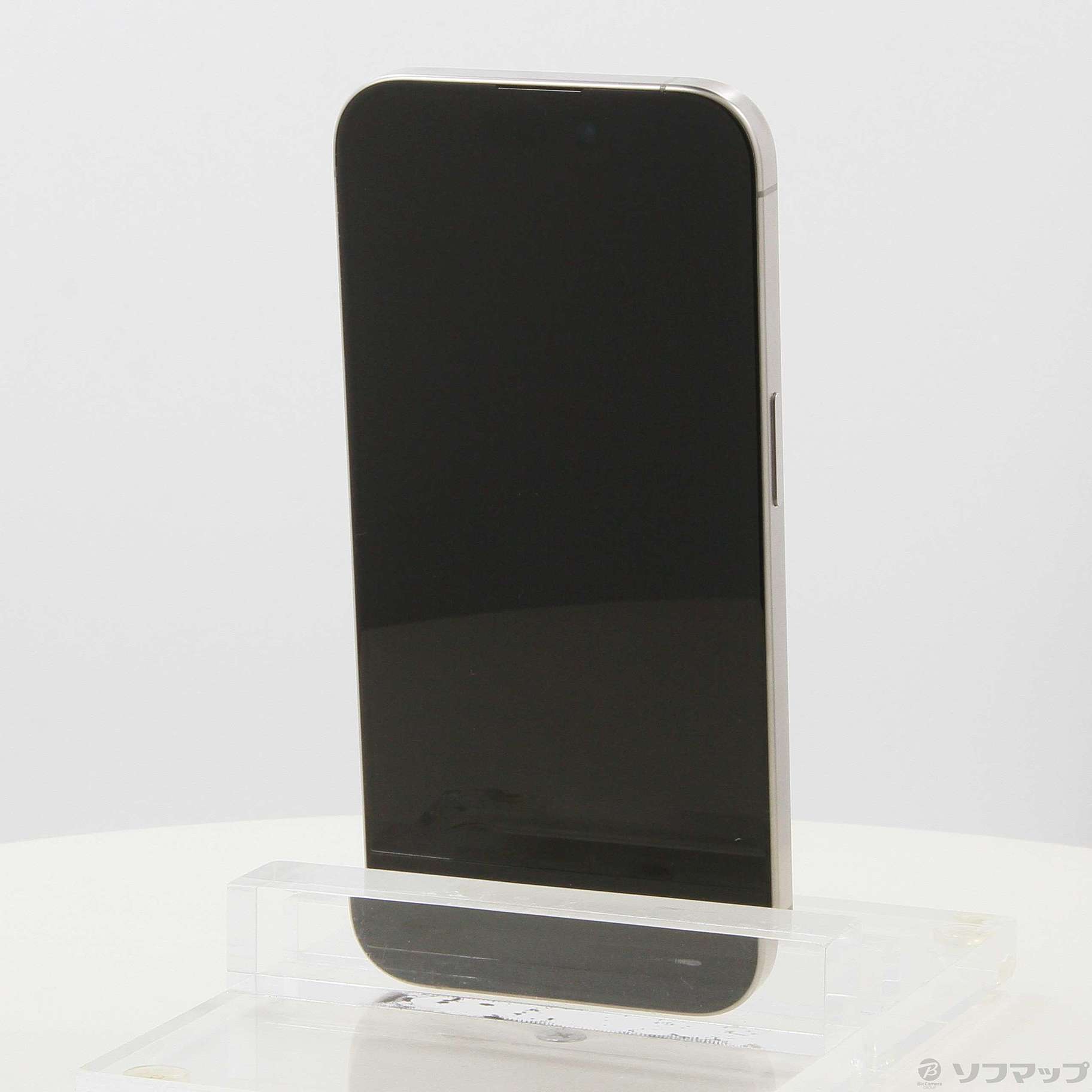 中古】iPhone15 Pro 256GB ナチュラルチタニウム MTUF3J／A SIMフリー