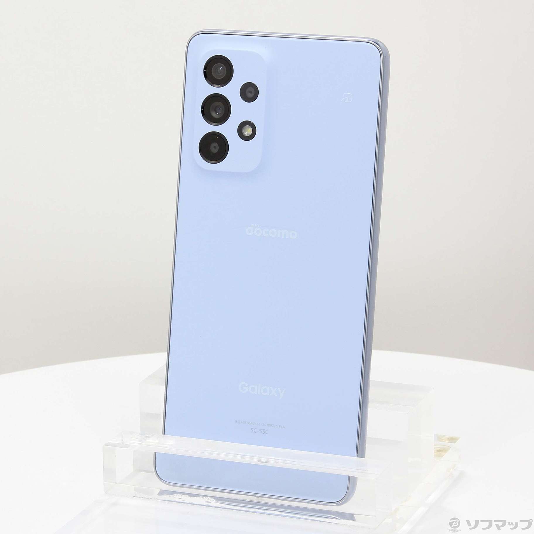 中古】GALAXY A53 5G 128GB オーサムブルー SC-53C docomo SIMフリー [2133057437821] -  リコレ！|ビックカメラグループ ソフマップの中古通販サイト