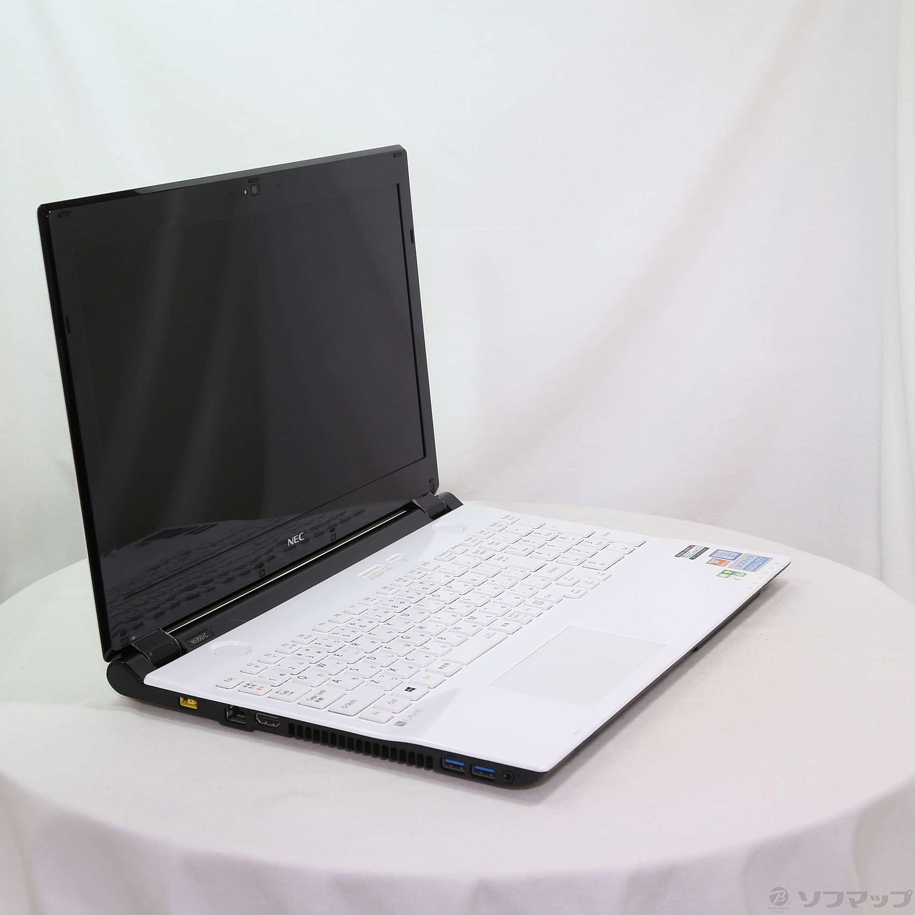 NEC ノートパソコン LAVIE NS PC-NS350CAW-Y/中古特価品 中古】格安安心パソコン LAVIE Note Standard NS350／CAW-Y PC