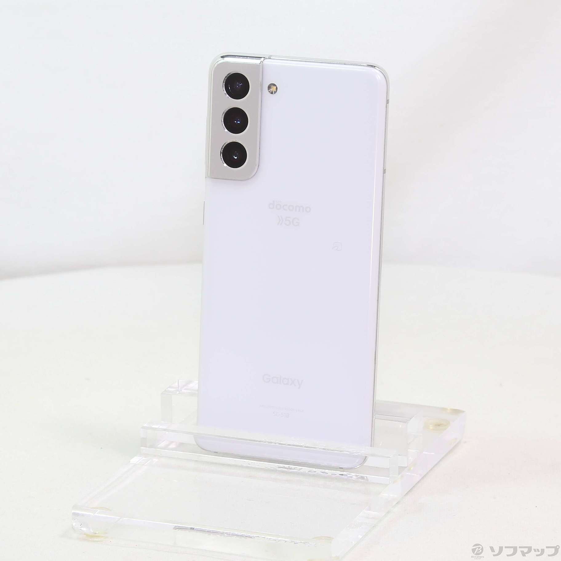 中古】Galaxy S21 5G 256GB ファントムホワイト SC-51B docomoロック