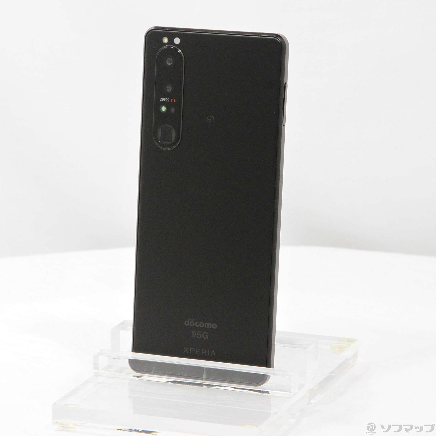 中古】Xperia 1 III 256GB フロストブラック SO-51B docomoロック解除  