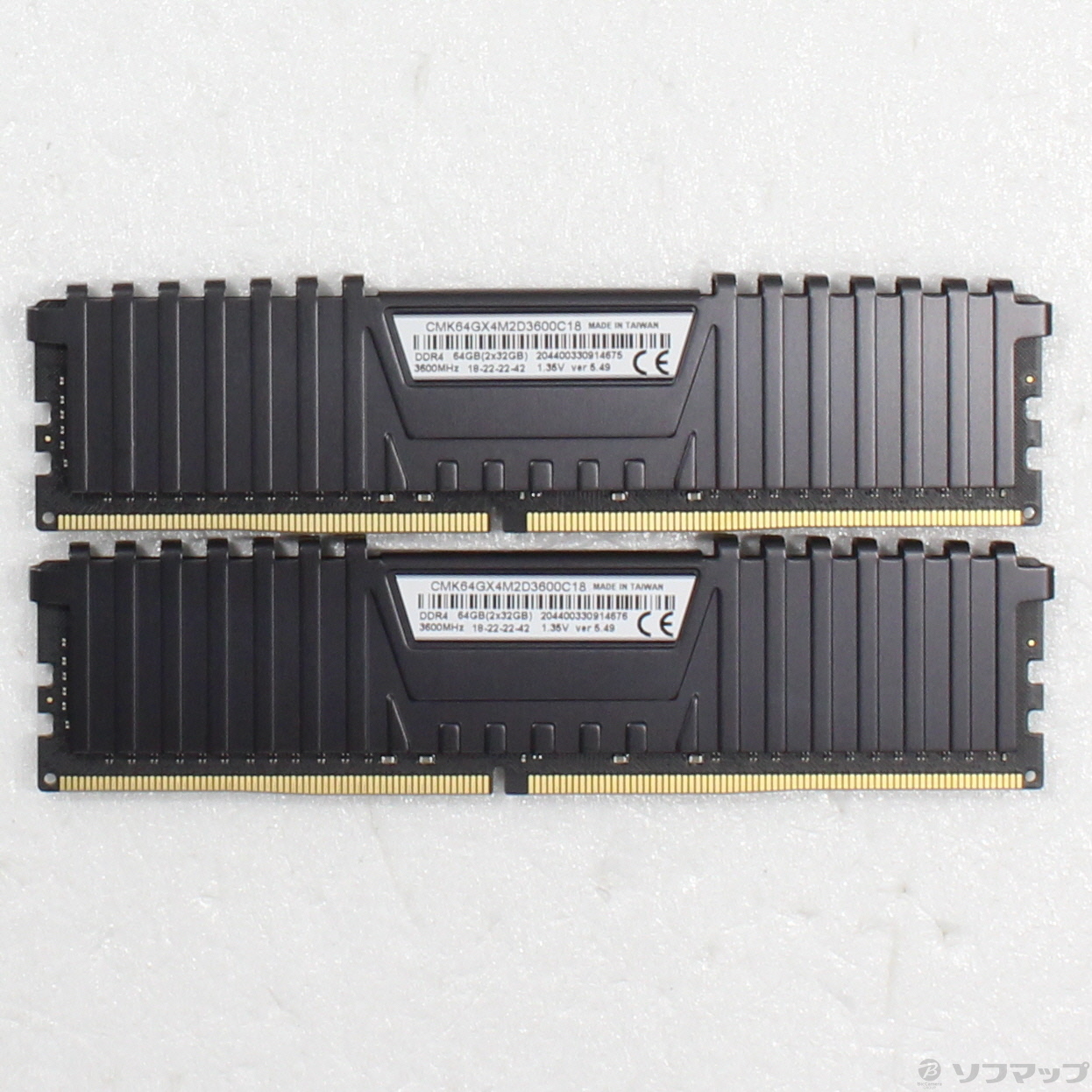 中古品〕 CMK64GX4M2D3600C18 64GB 32GB×2枚組｜の通販はソフマップ 