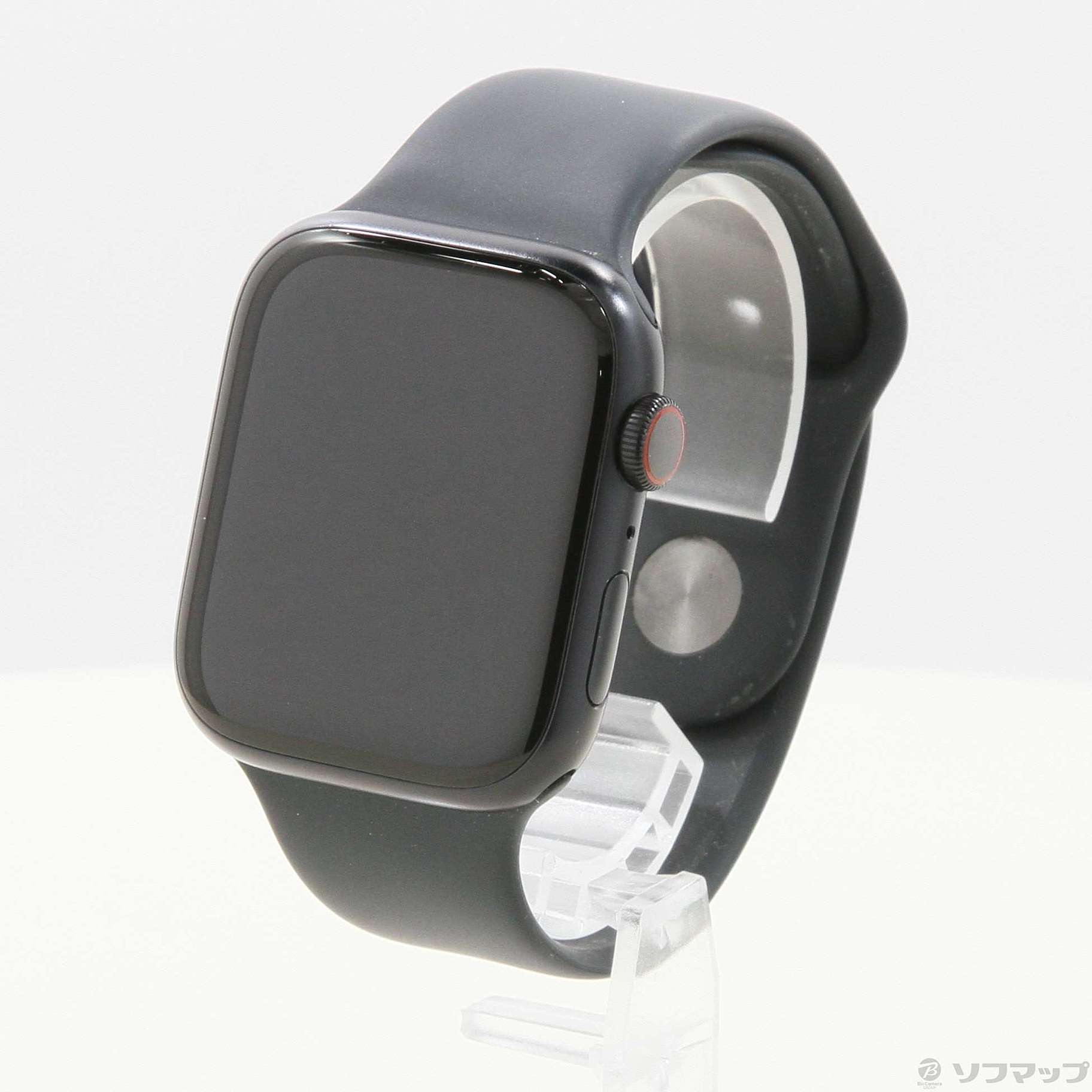 Apple Watch Series 7 GPS + Cellular 45mm ミッドナイトアルミニウムケース ミッドナイトスポーツバンド