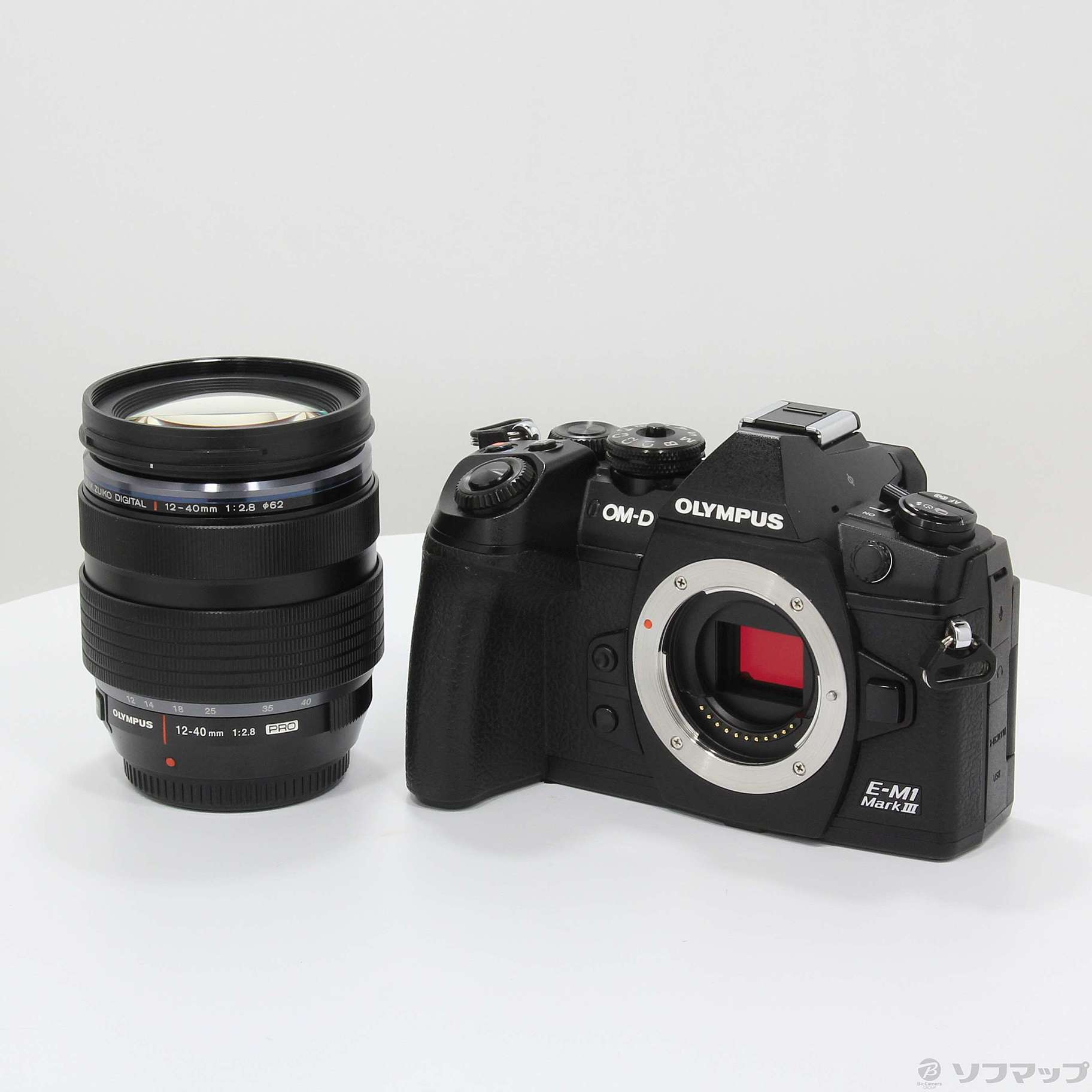 中古】OM-D E-M1 Mark III 12-40mm F2.8 PROキット ブラック [2133057459014] -  リコレ！|ビックカメラグループ ソフマップの中古通販サイト