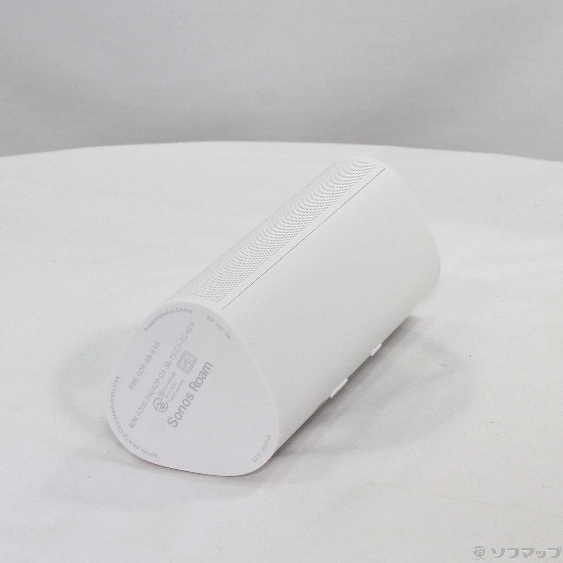 新品未使用　Sonos Roam2 ホワイト Amazon.co.jp: Sonos Roam2 Smart Speaker, Wi-Fi, Bluetooth, Stereo