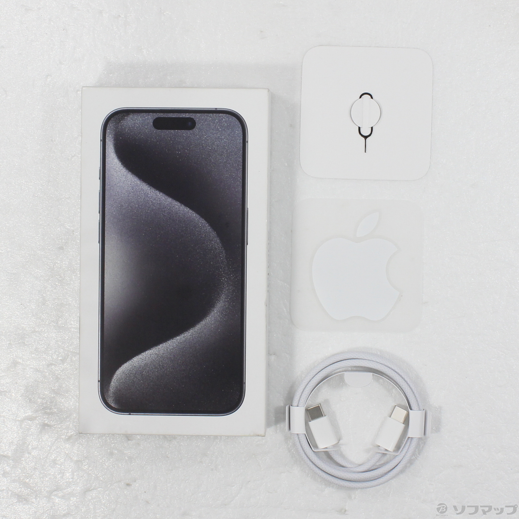 中古】iPhone15 Pro 128GB ブラックチタニウム MTU73J／A SIM