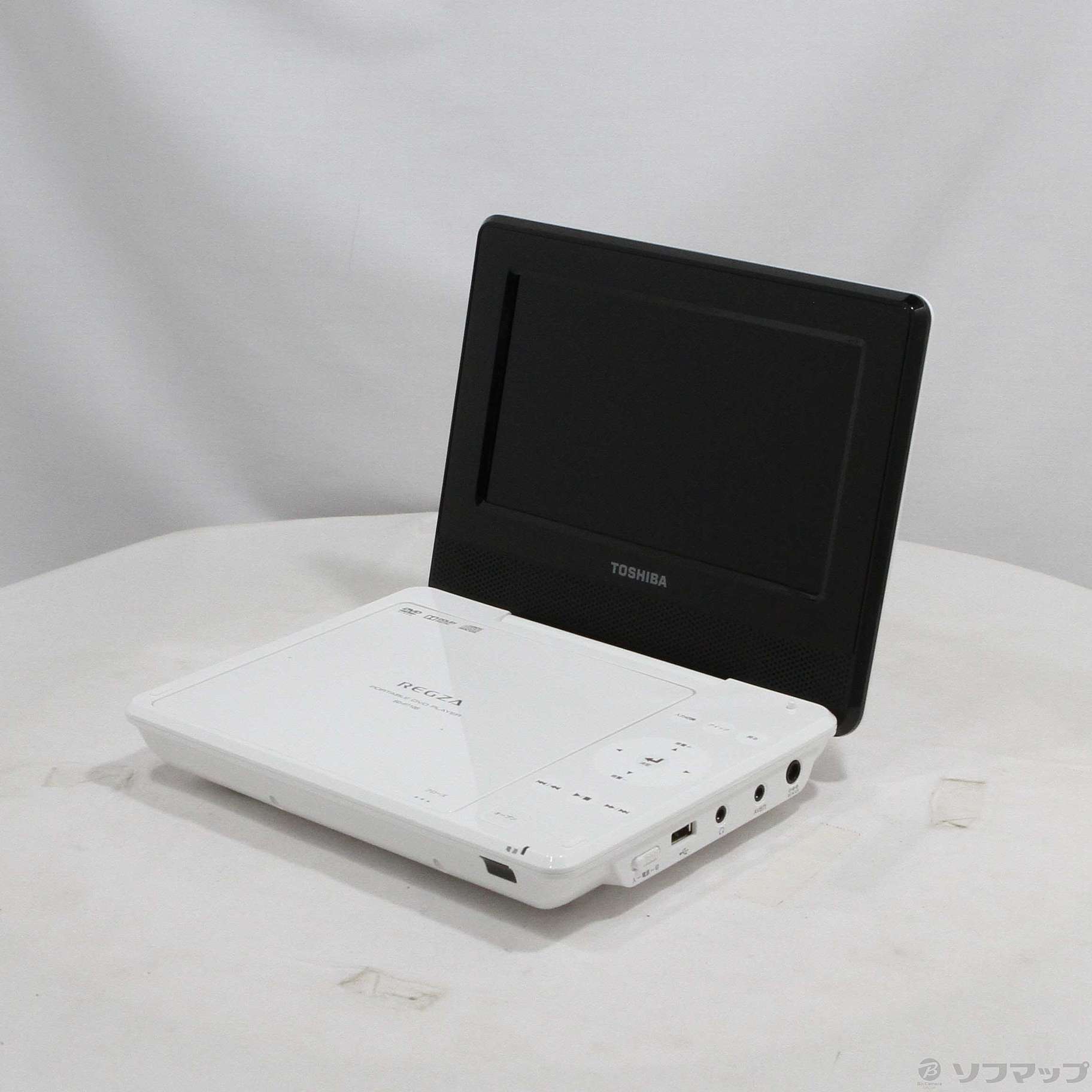 ポータブルDVDプレーヤー 7型 SD-P710SWホワイト 東芝 （東芝 7
