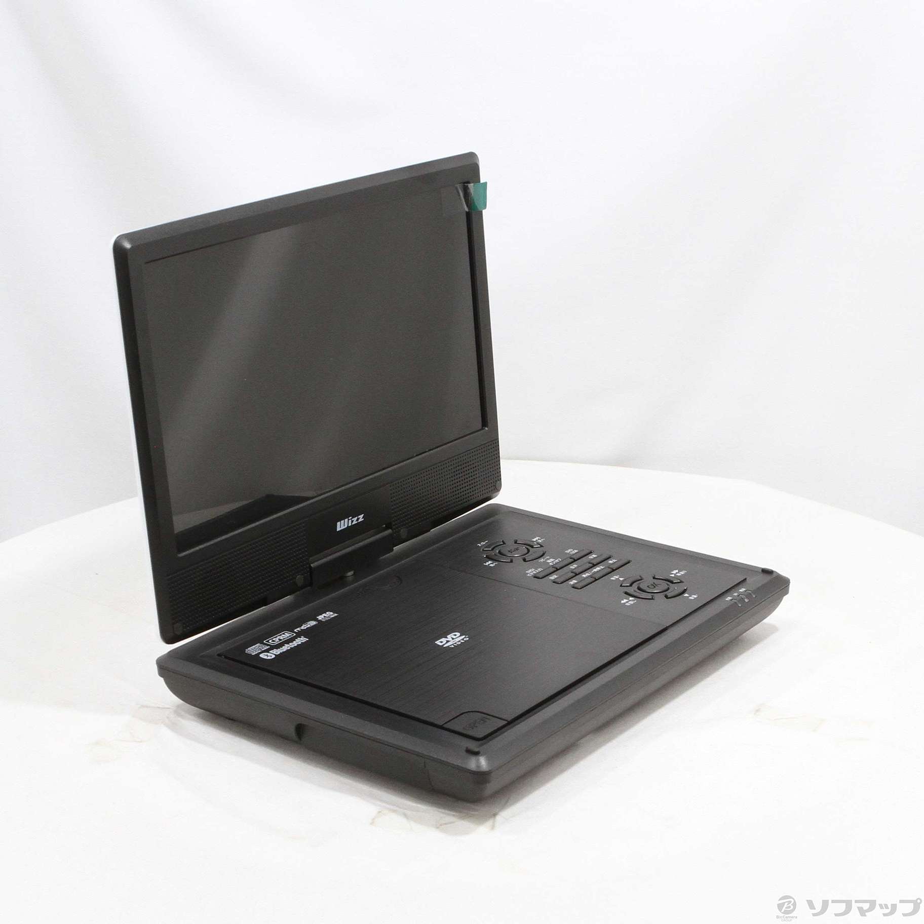 中古】〔中古品〕 Bluetooth搭載 10.1インチ ポータブルDVDプレーヤー