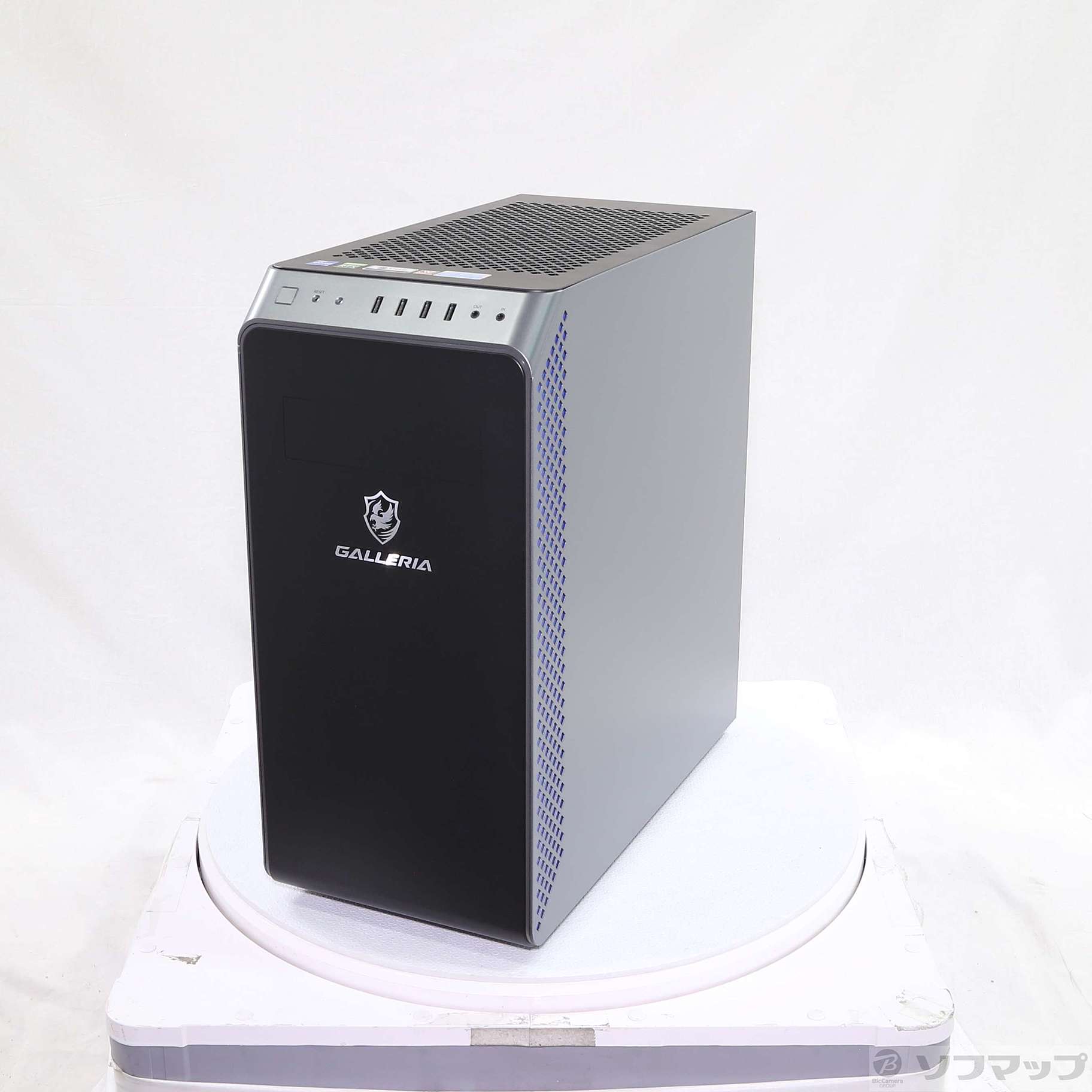 〔中古品〕 GALLERIA XA7C-R38 ［Core-i7-11700 (2.5GHz)／16GB／1TB／SSD1TB／GeForce RTX  3080(10GB)／］