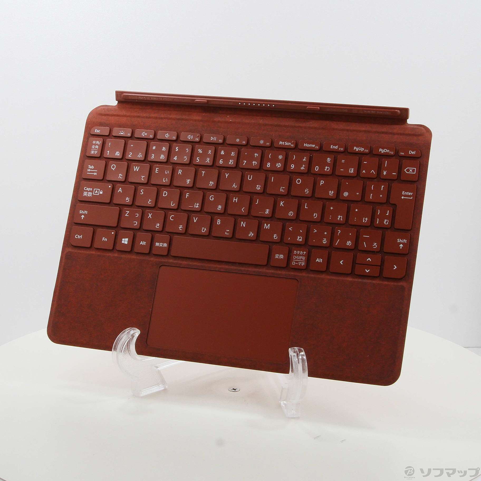 Surface Go KCS-00102 ポピーレッド タイプカバー