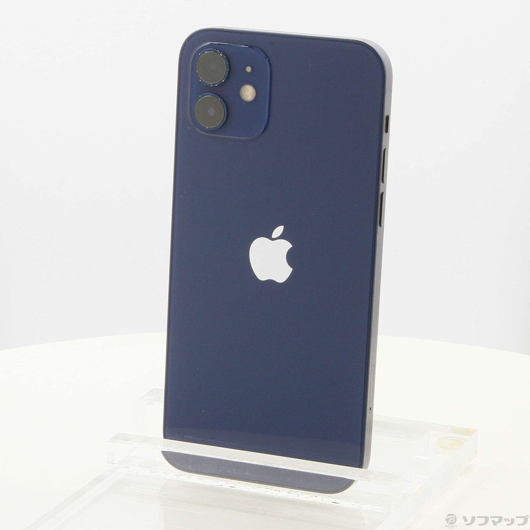 中古】iPhone12 128GB ブルー MGHX3J／A SIMフリー