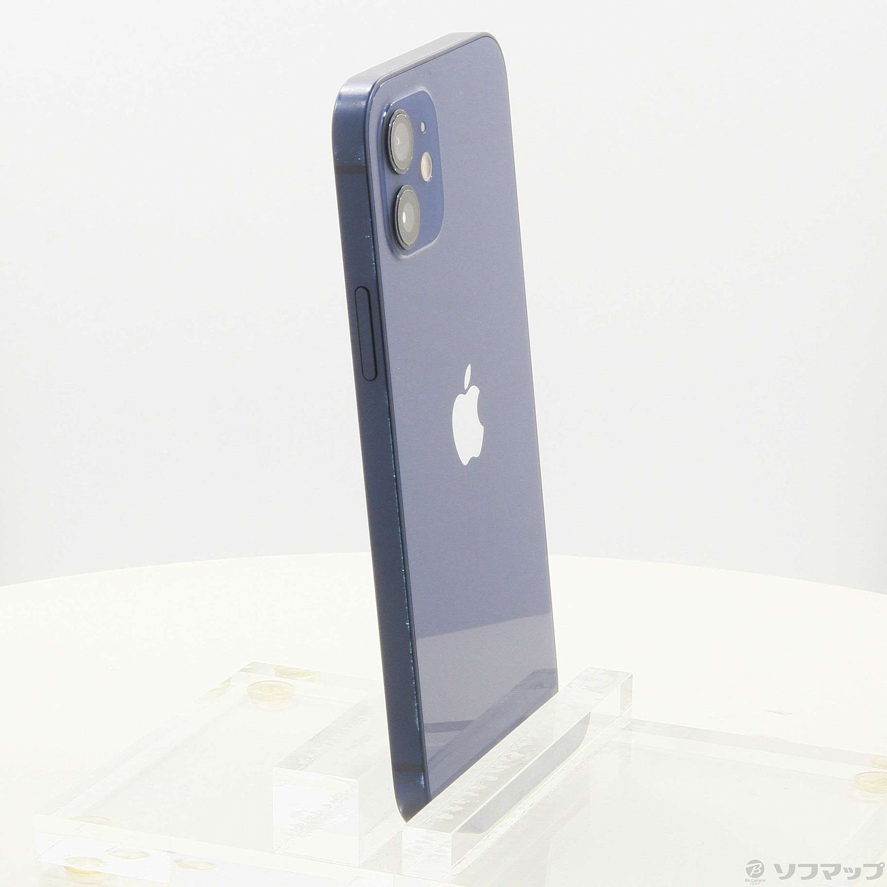 中古】iPhone12 128GB ブルー MGHX3J／A SIMフリー