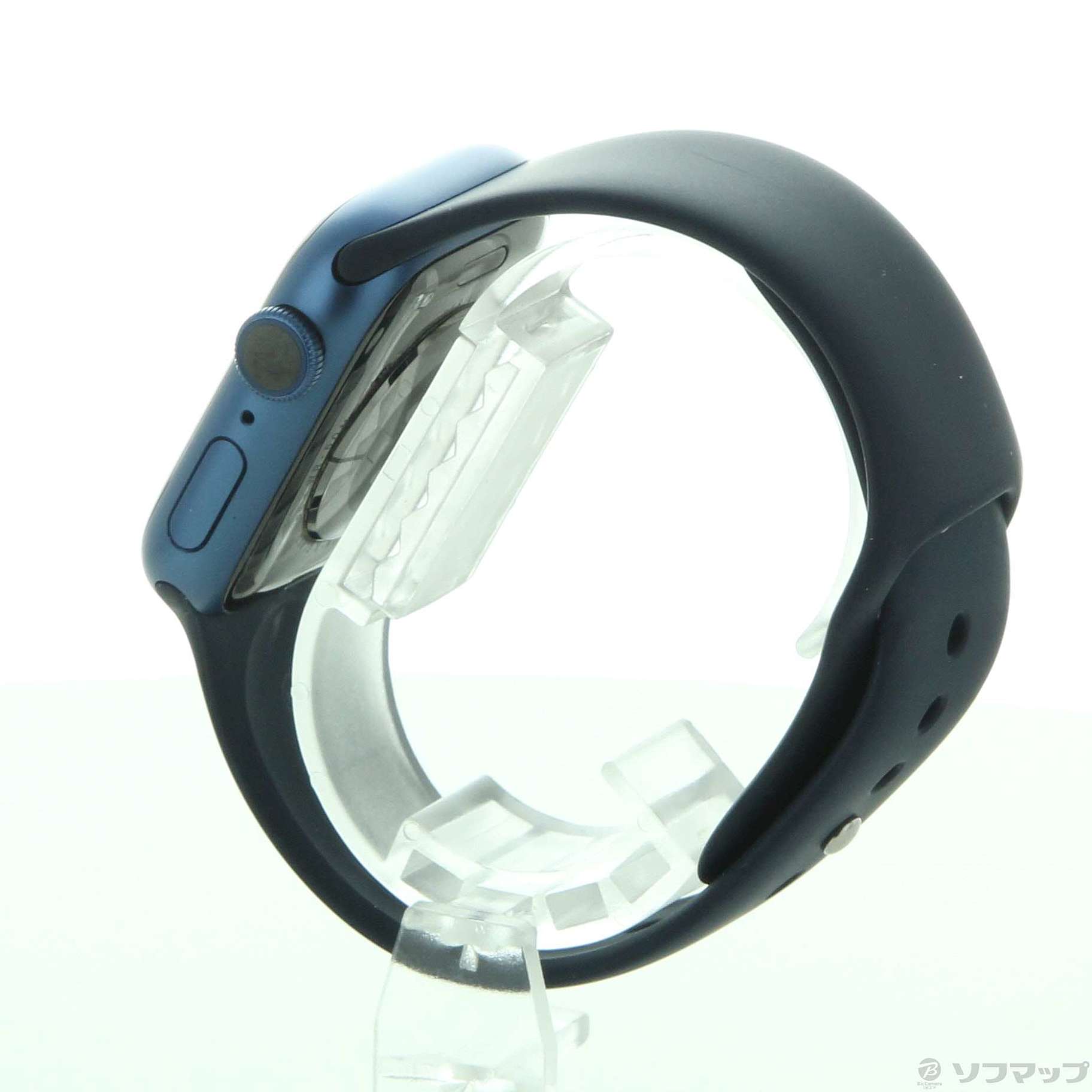 Apple Watch Series 7 GPS 41mm ブルーアルミニウムケース アビスブルースポーツバンド