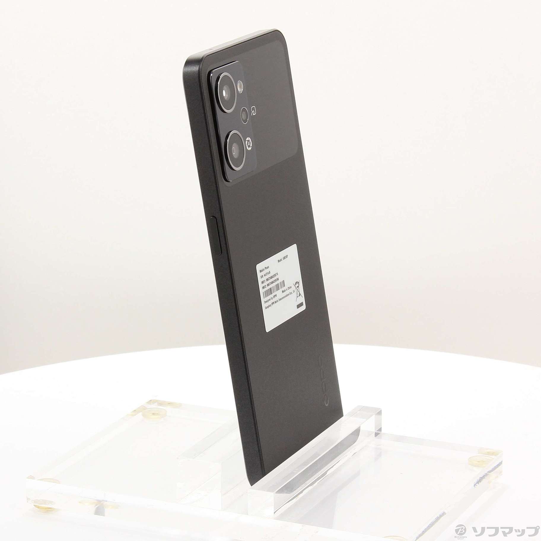中古】OPPO Reno9 A 128GB ナイトブラック A301OP Y!mobile SIM