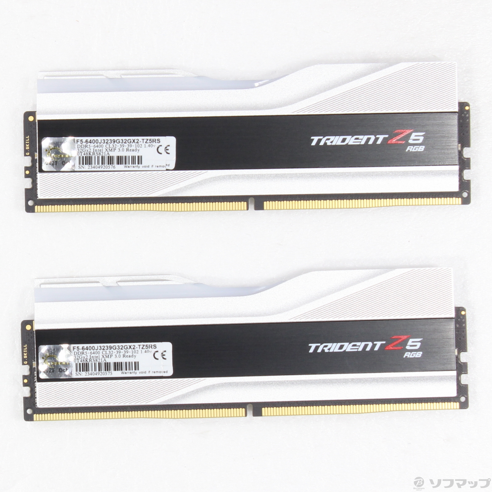 中古】F5-6400J3239G32GX2-TZ5RS 64GB 32GB×2枚組 [2133057538894