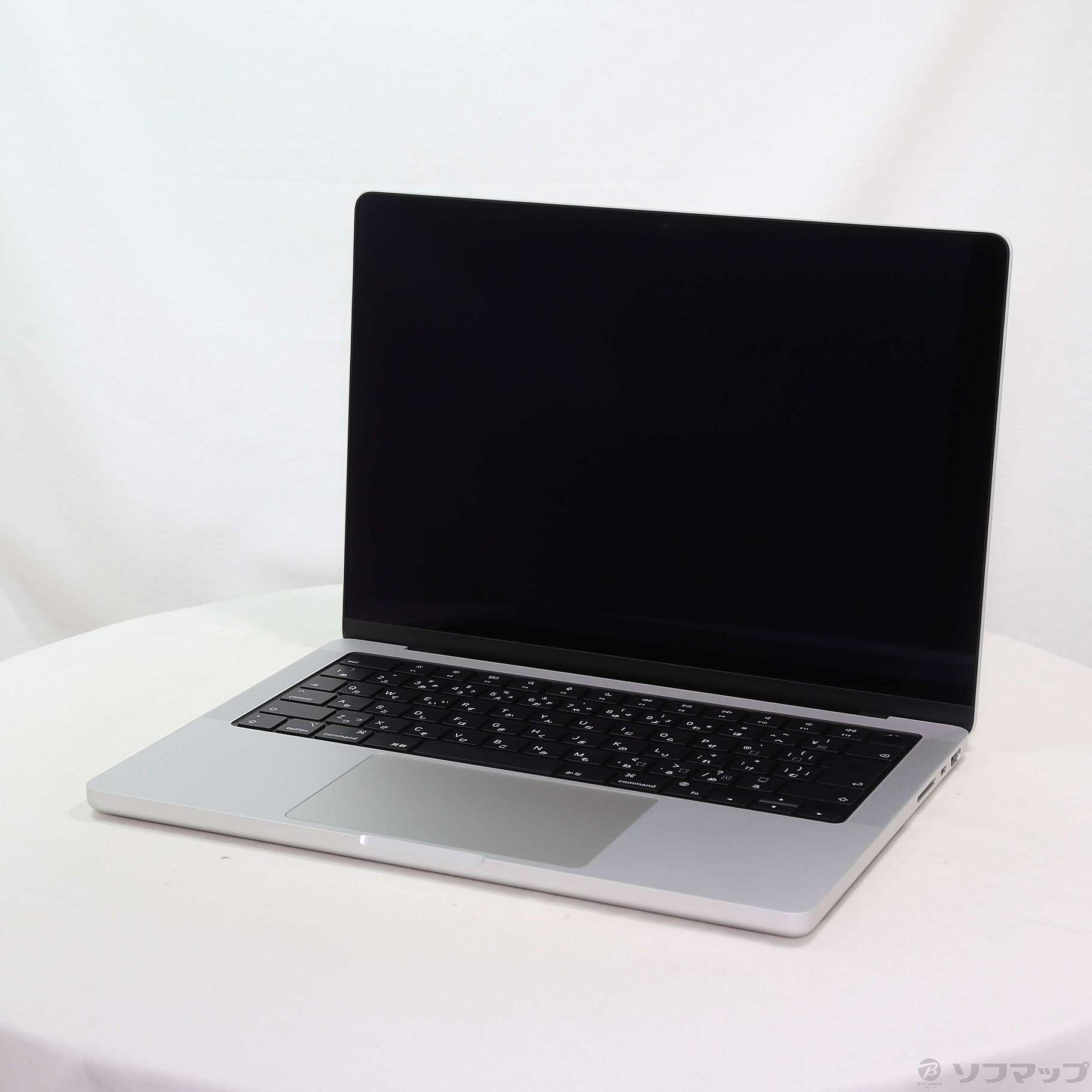 〔中古品〕 MacBook Pro 14.2-inch Late 2021 MKGR3J／A Apple M1 Max 10コアCPU_24コアGPU 32GB SSD2TB シルバー 〔12.6 Monterey〕