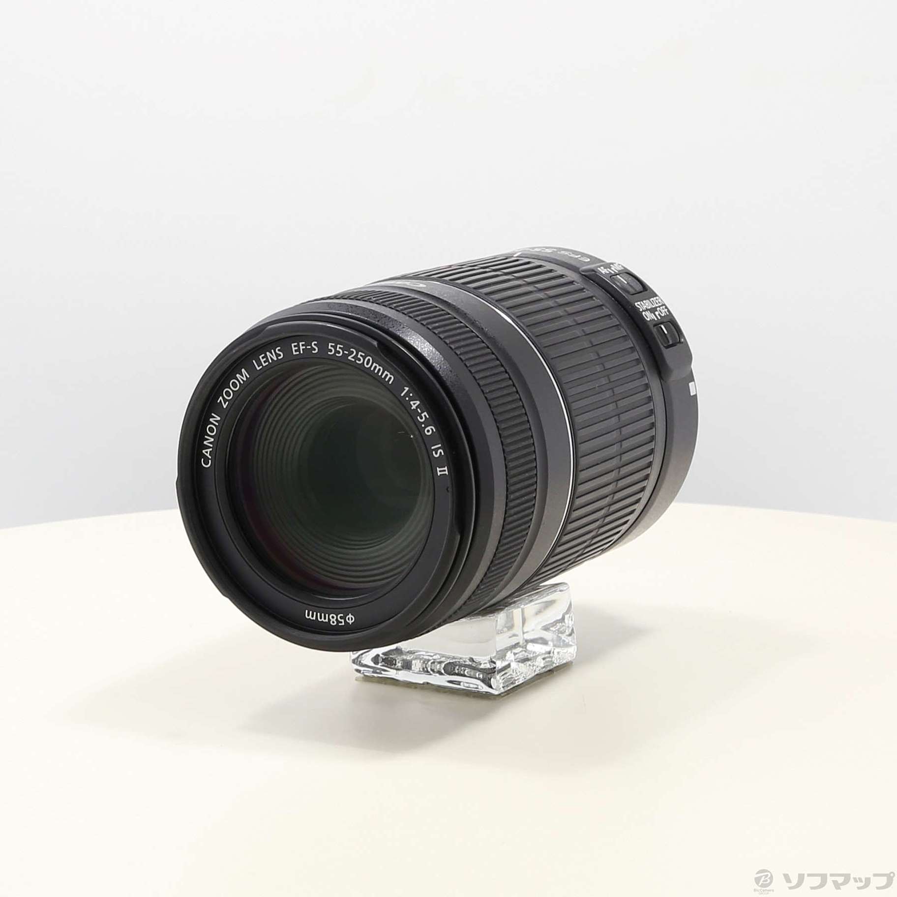 【純正フード付】キヤノン EF-S 55-250mm f4-5.6 IS STM EF-S55-250mm F4-5.6 IS STM 別売りレンズフード付き 【K1182